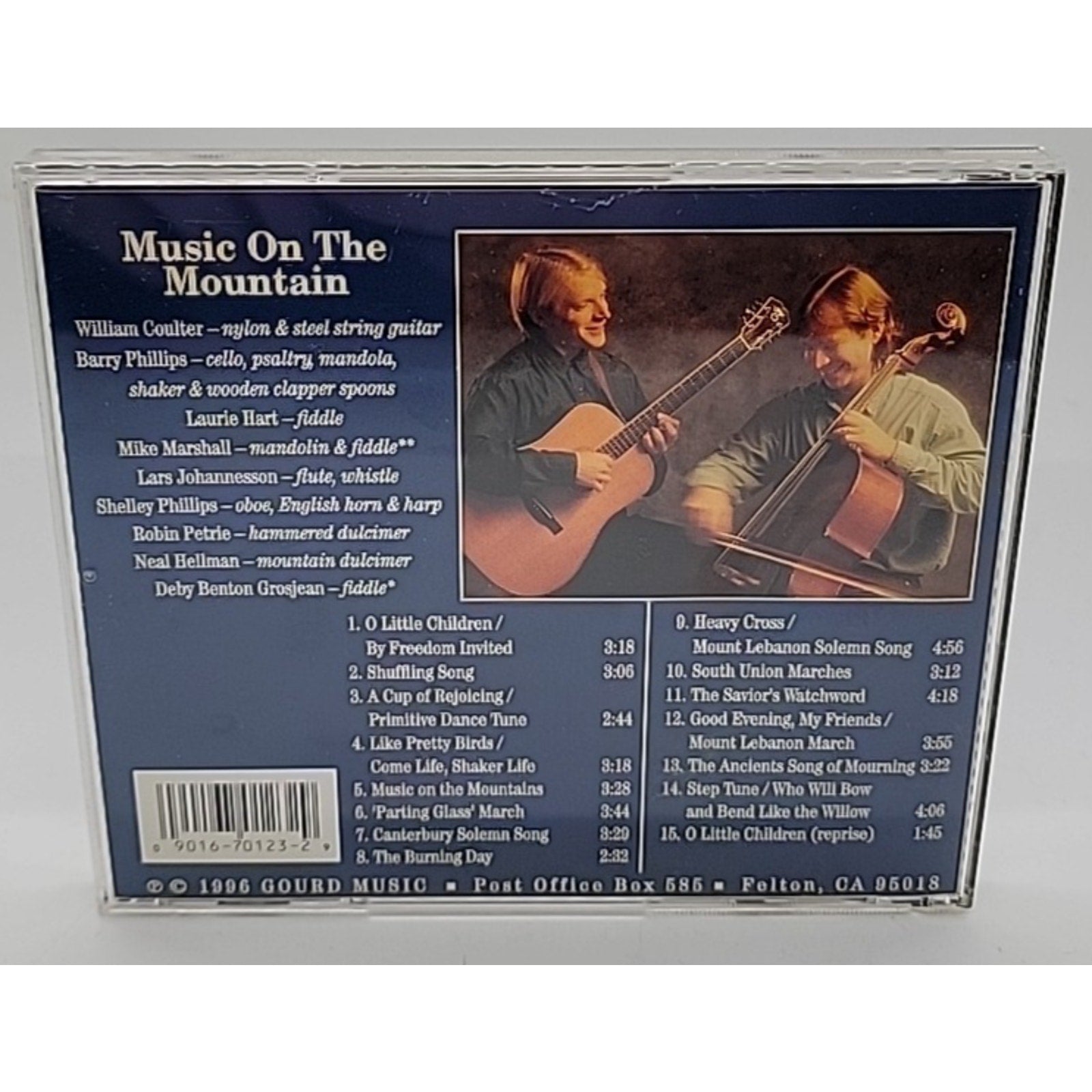 Music on the Mountain by William Coulter (CD, 2001)