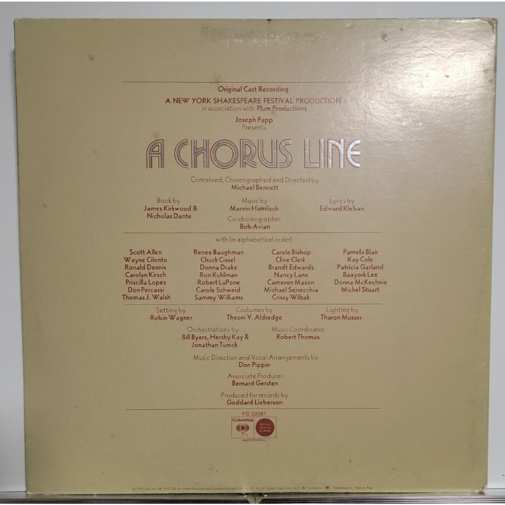 Original Cast – A Chorus Line (Vinyl)
