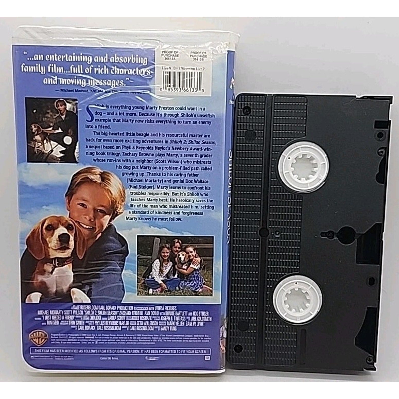 Shiloh 2: Shiloh Season (VHS, 2000, Clam Shell)