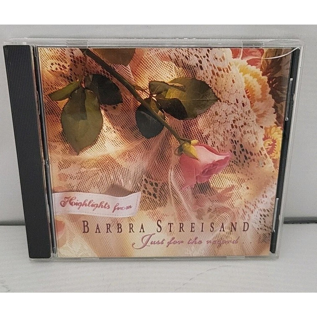 Just for the Record Highlights by Barbra Streisand (CD, 1992)
