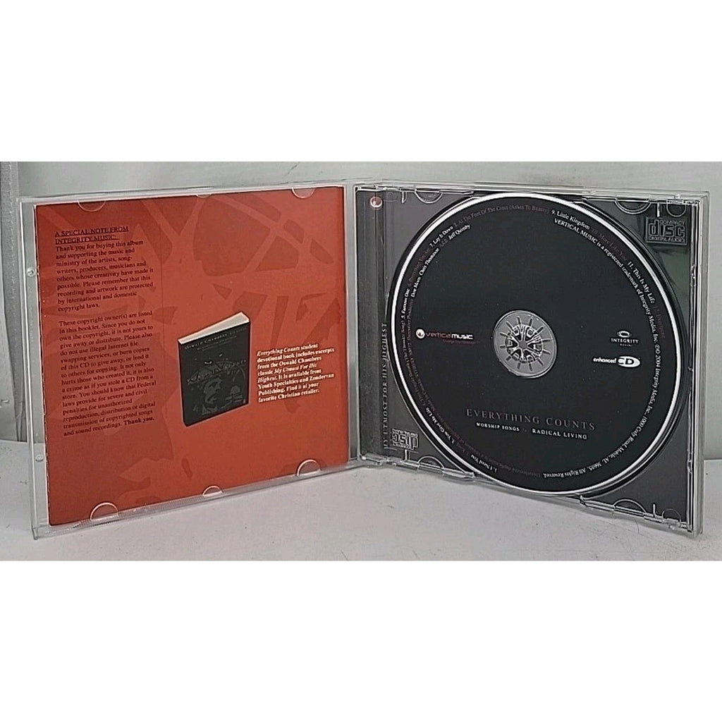 Everything Counts Worship Songs for Radical Living Christian Music CD