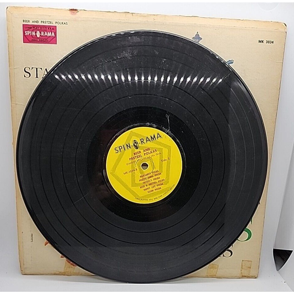 Stanley Polaski Polka Party & His Orchestra Beer & Pretzels Polkas (Record)