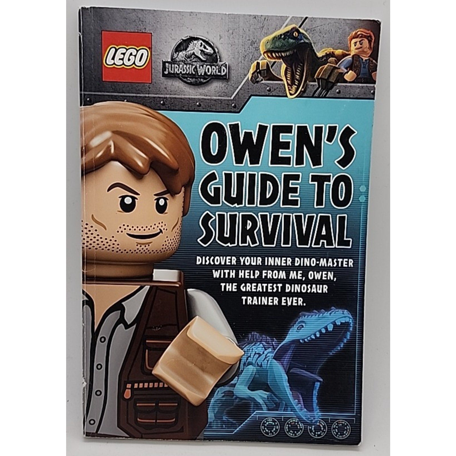 Owen's Guide to Survival (LEGO Jurassic World) by Meredith Rusu (2018, Trade...