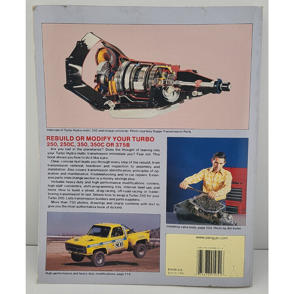 Turbo Hydra-Matic 350 Handbook : How to Troubleshoot, Remove, Rebuild, and...