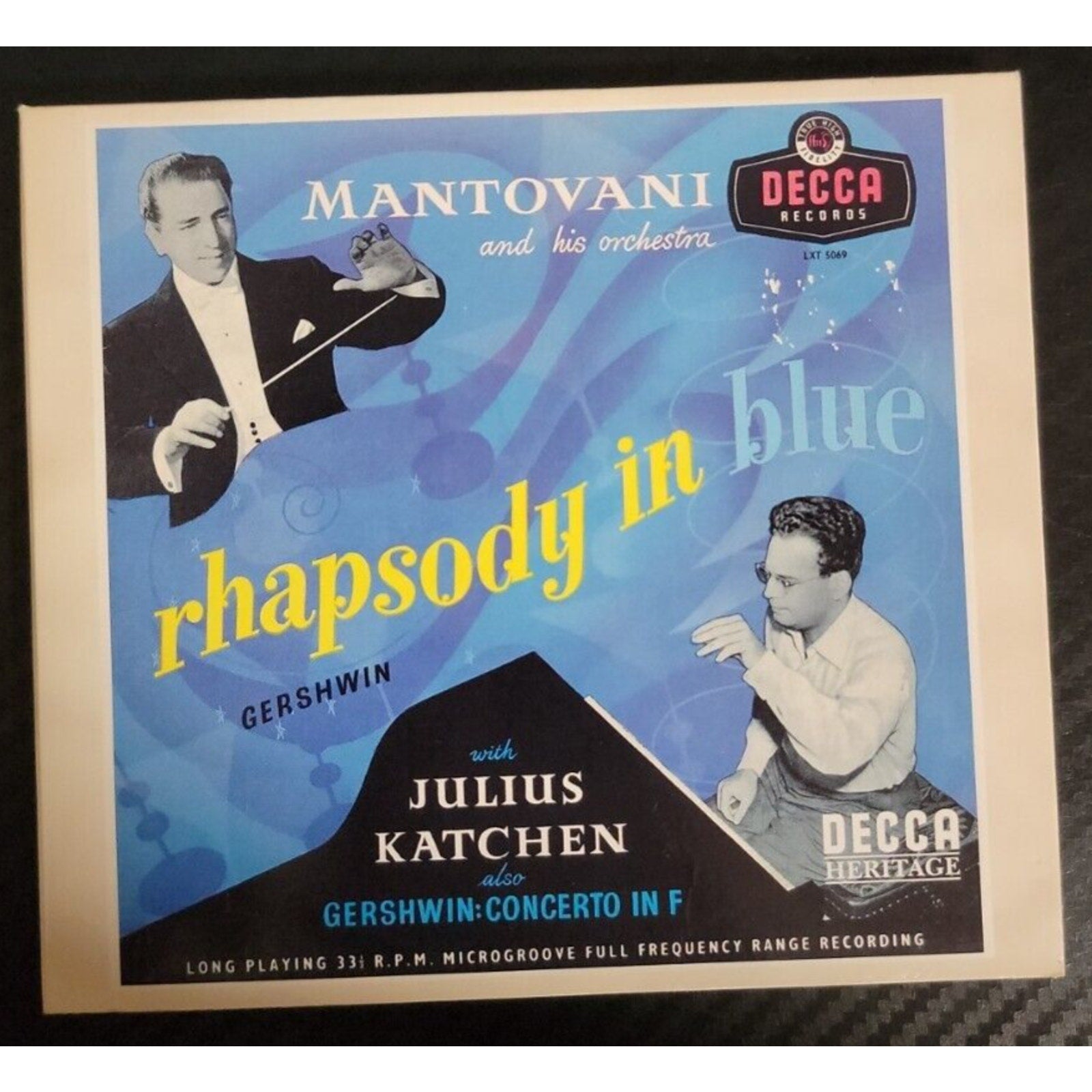 Rhapsody in Blue (Mantovani, Katchen) CD (2004)
