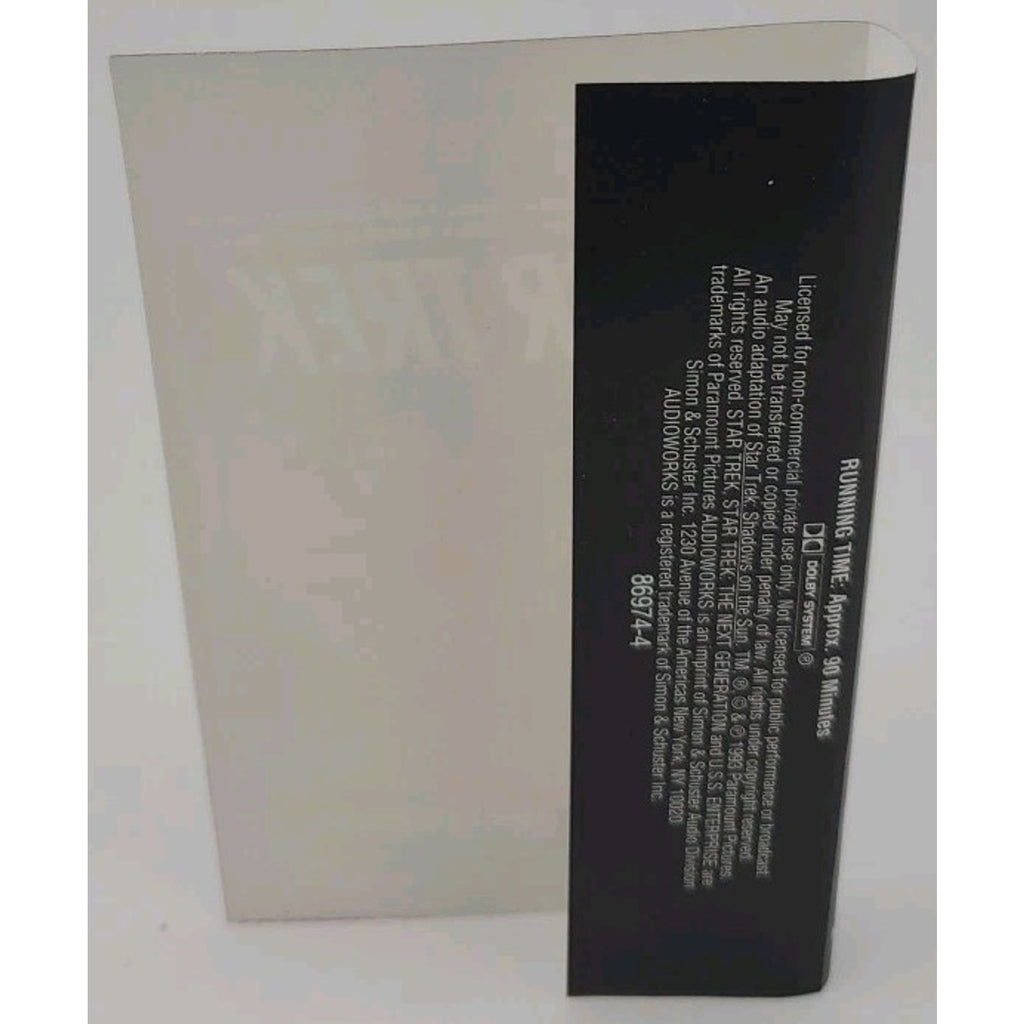 Star Trek - Shadows On The Sun - 2 Cassettes