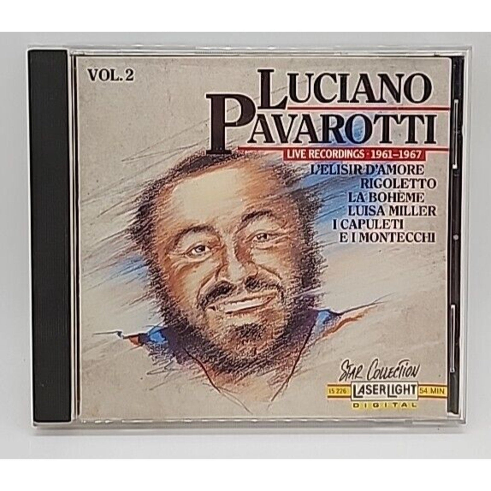 Luciano Pavarotti : Live Recordings 1961 -1967 Volume 2 (CD)