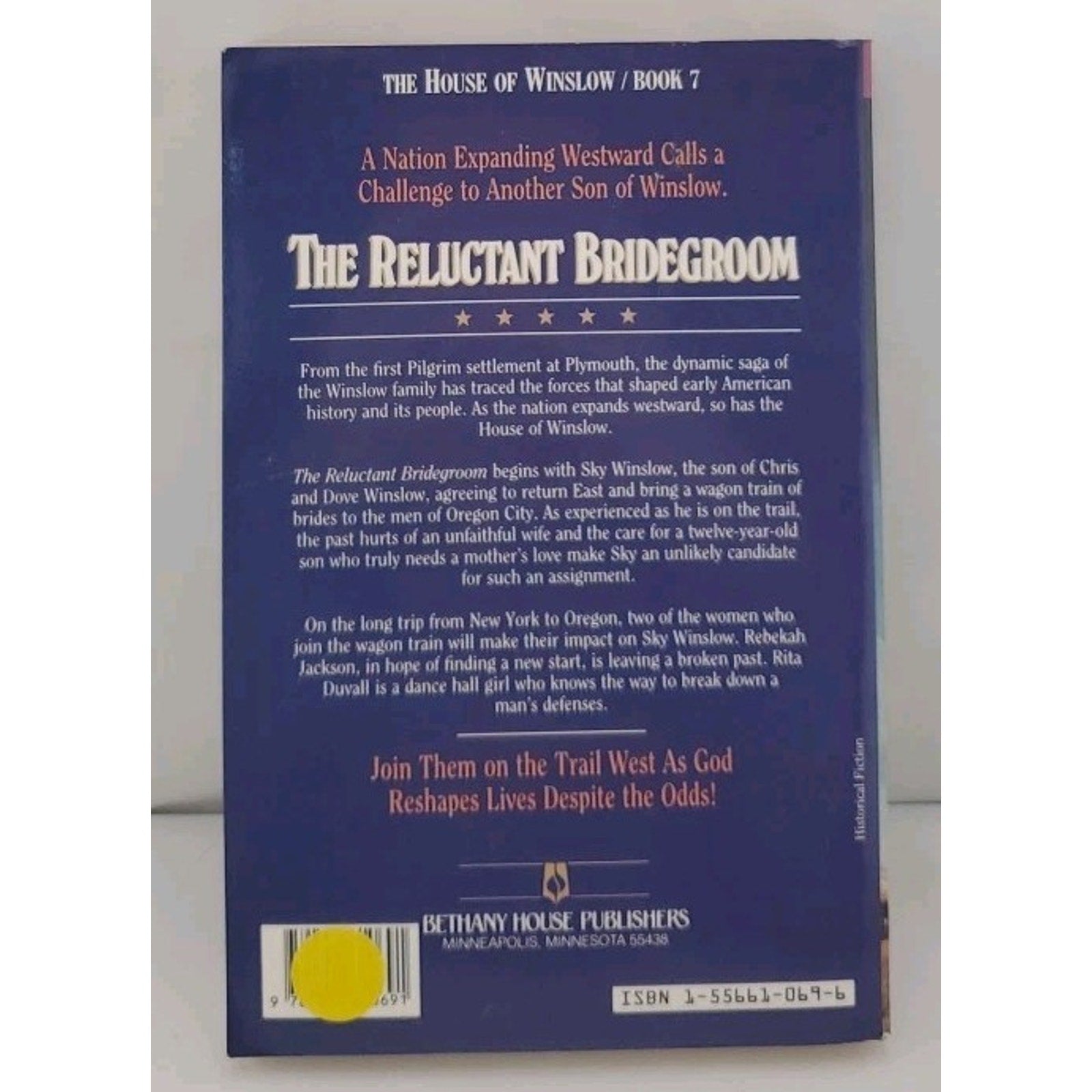 Reluctant Bridegroom by Gilbert Morris (1990, Trade Paperback)