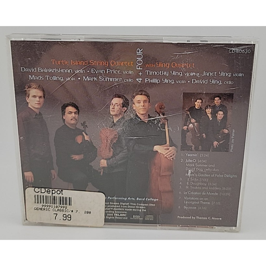 Turtle Island String Quartet, Ying Quartet - 4 + Four promo CD
