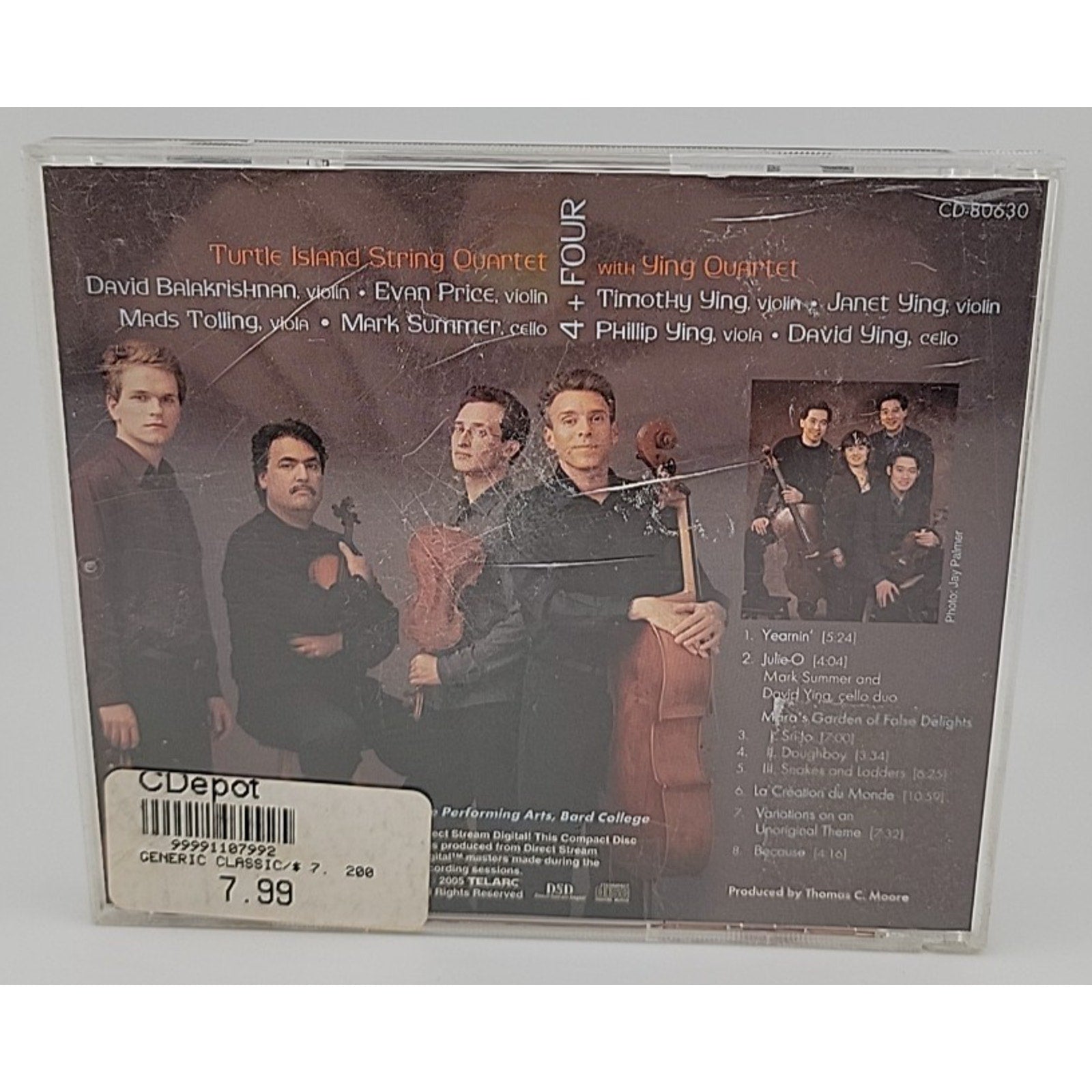 Turtle Island String Quartet, Ying Quartet - 4 + Four promo CD