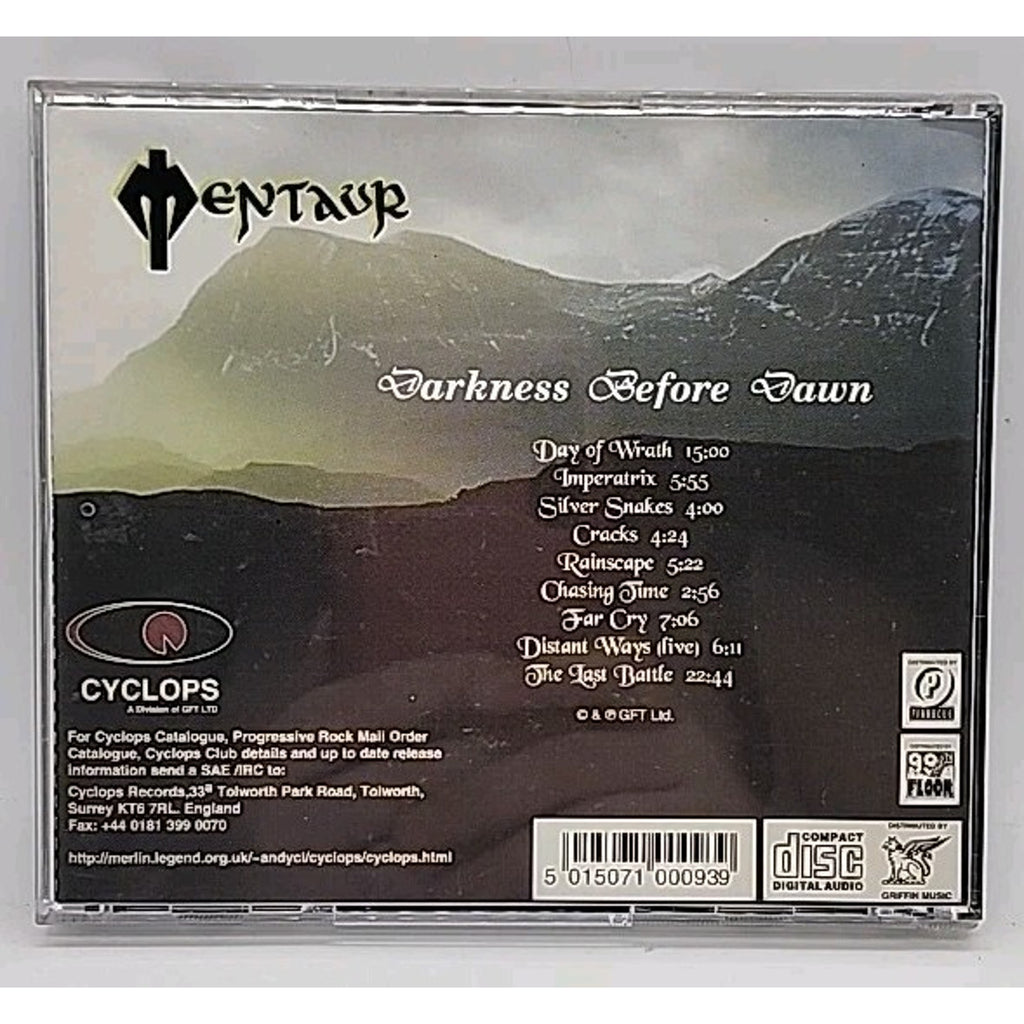 Mentaur Darkness Before Dawn (CD)