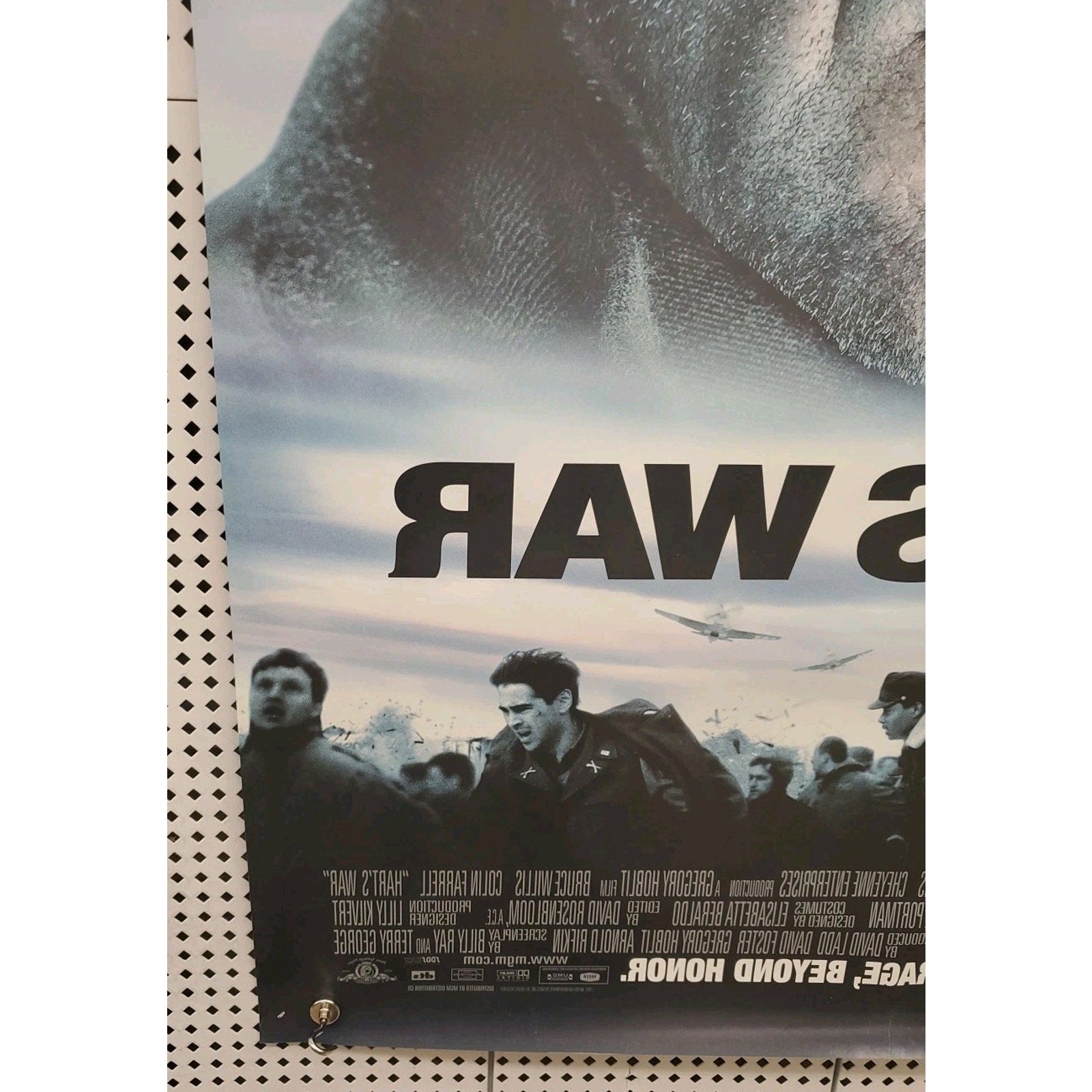 Hart's War 27x40 Original Double Sided One Sheet Movie Poster Rolled