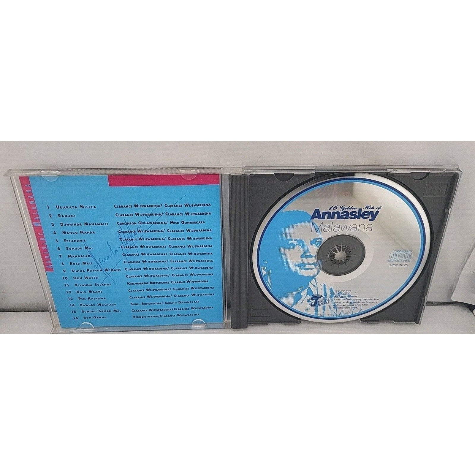 16 Golden Hits Of Annesly Malawana CD