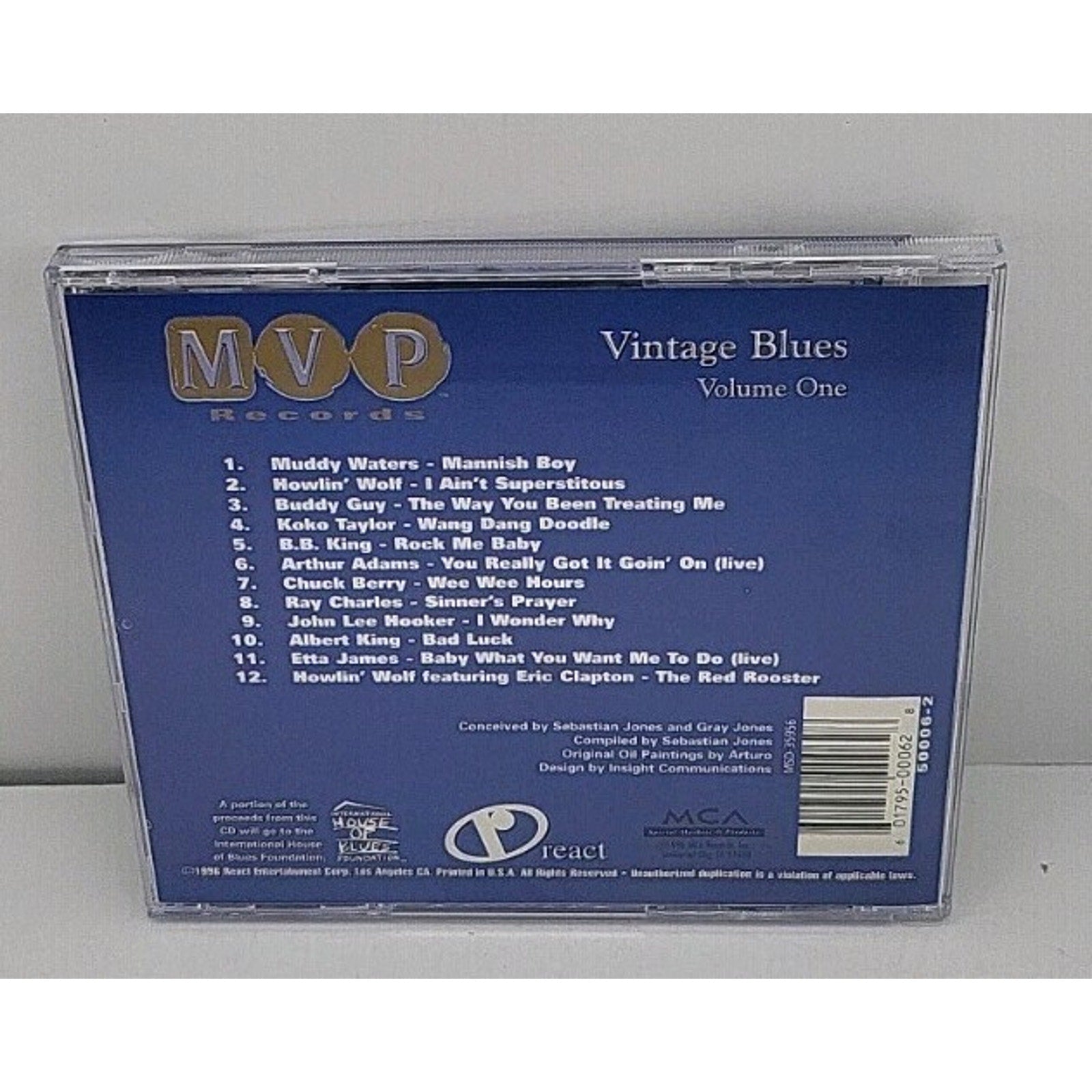 Vol. 1 Vintage Blues by Various (CD, 1996)