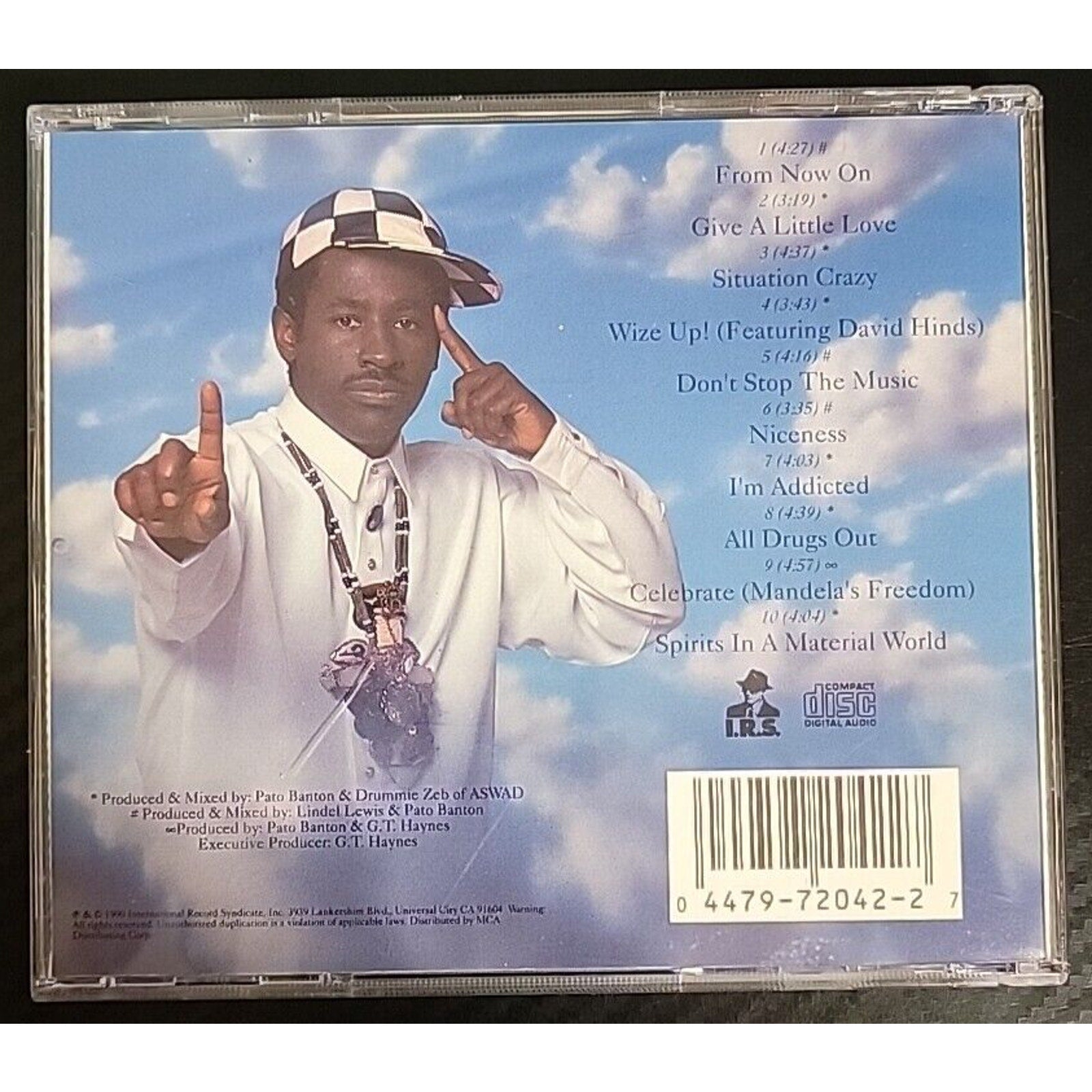Wize Up! (No Compromize) by Pato Banton (CD, 1990, I.R.S. Records)