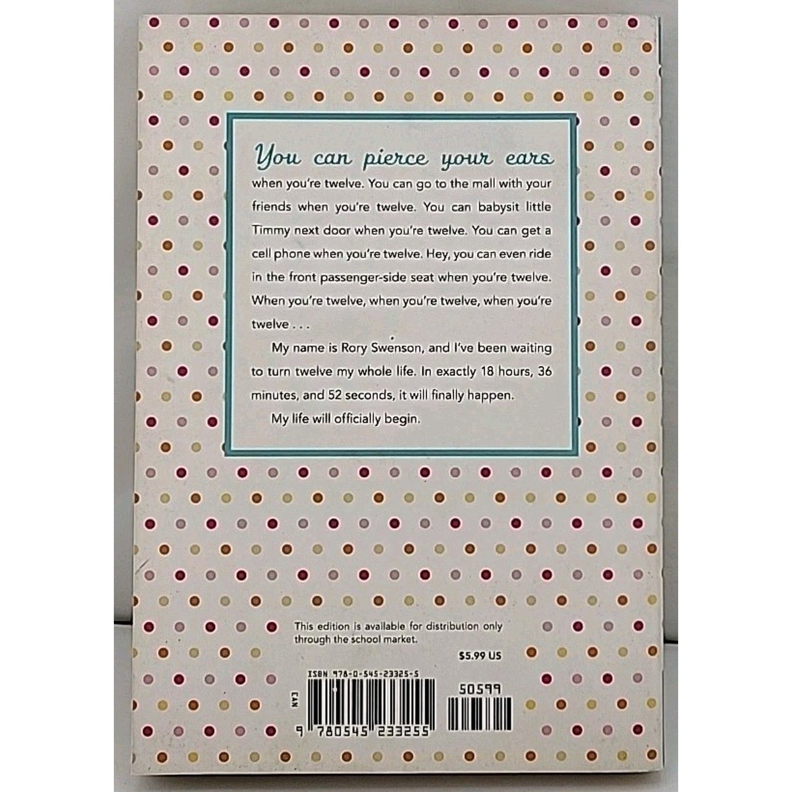 12 Finally - Paperback By Wendy Mass Scholastic