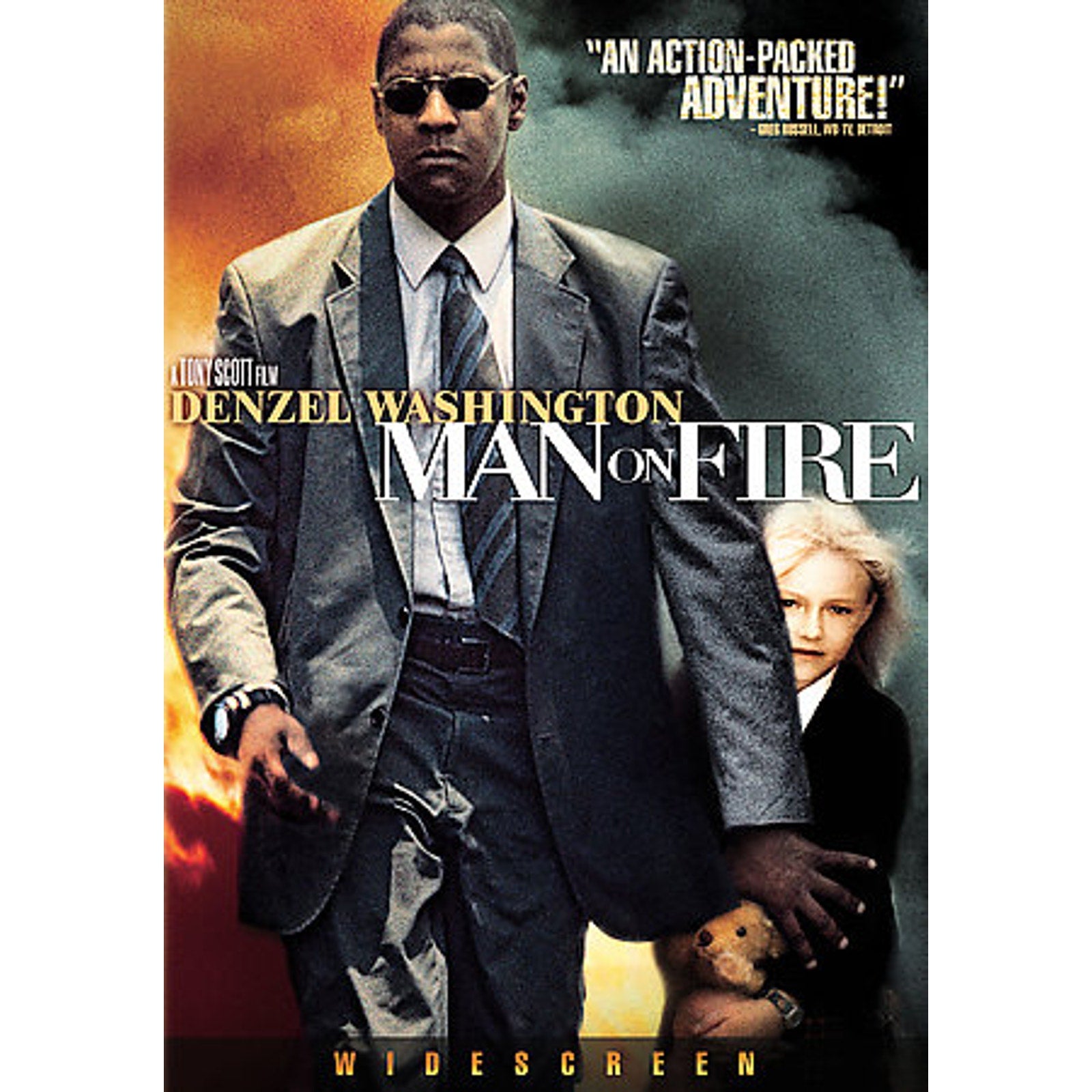 Man on Fire (DVD, 2006, Sensormatic)