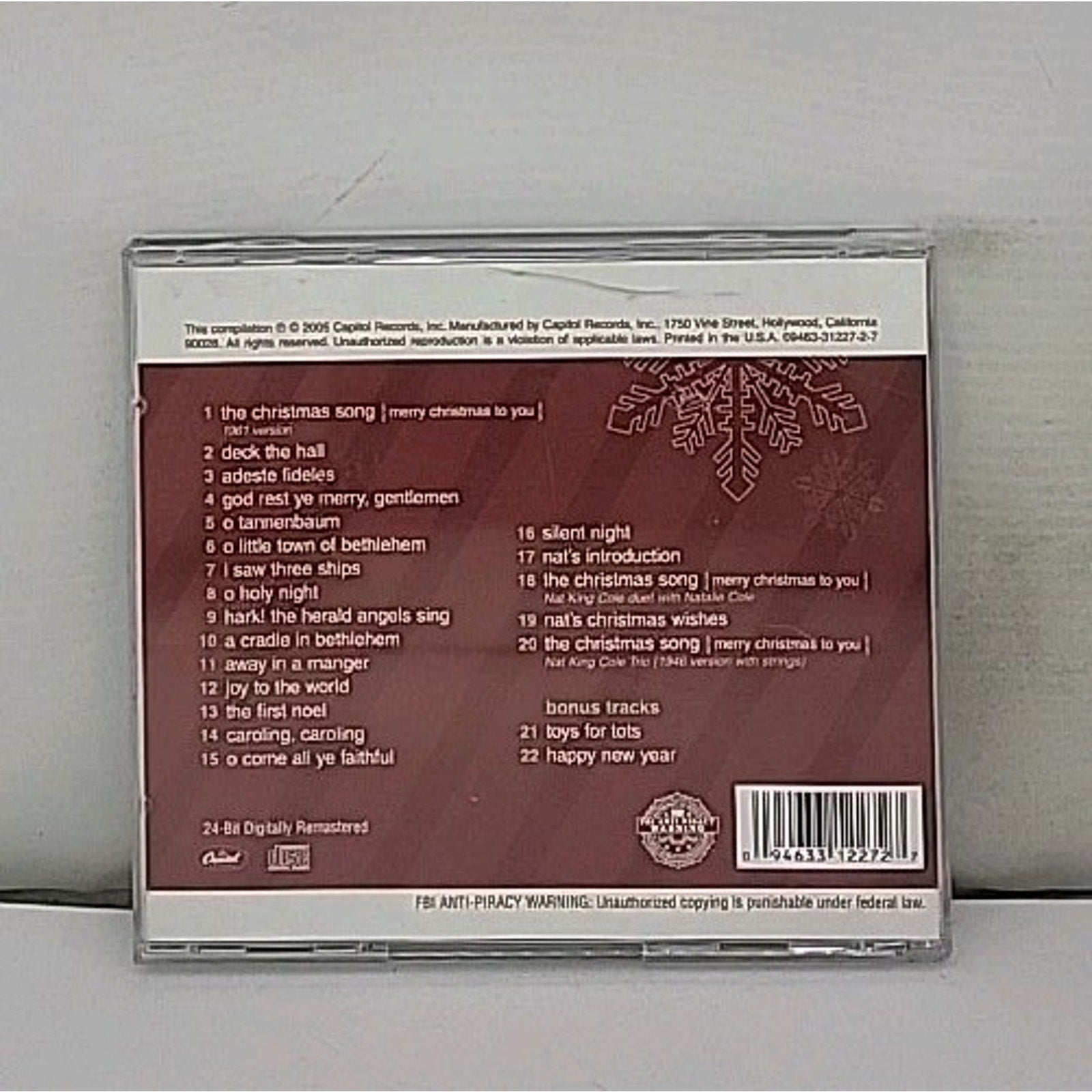 Christmas Song by Nat King Cole (CD, 2005)