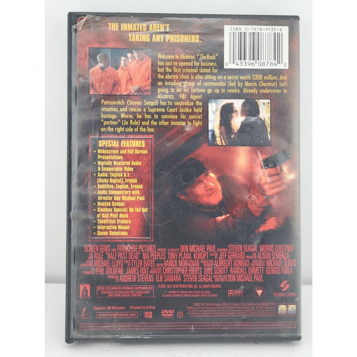 Half Past Dead (DVD, 2003)