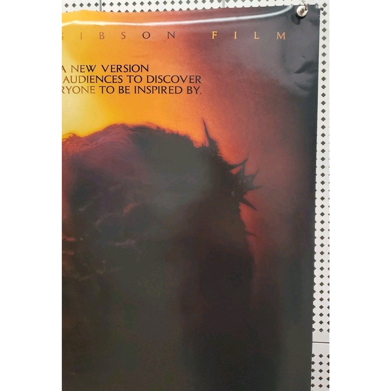 The Passion Recut Original One Sheet Movie Poster - 2004 - Mel Gibson 27x40