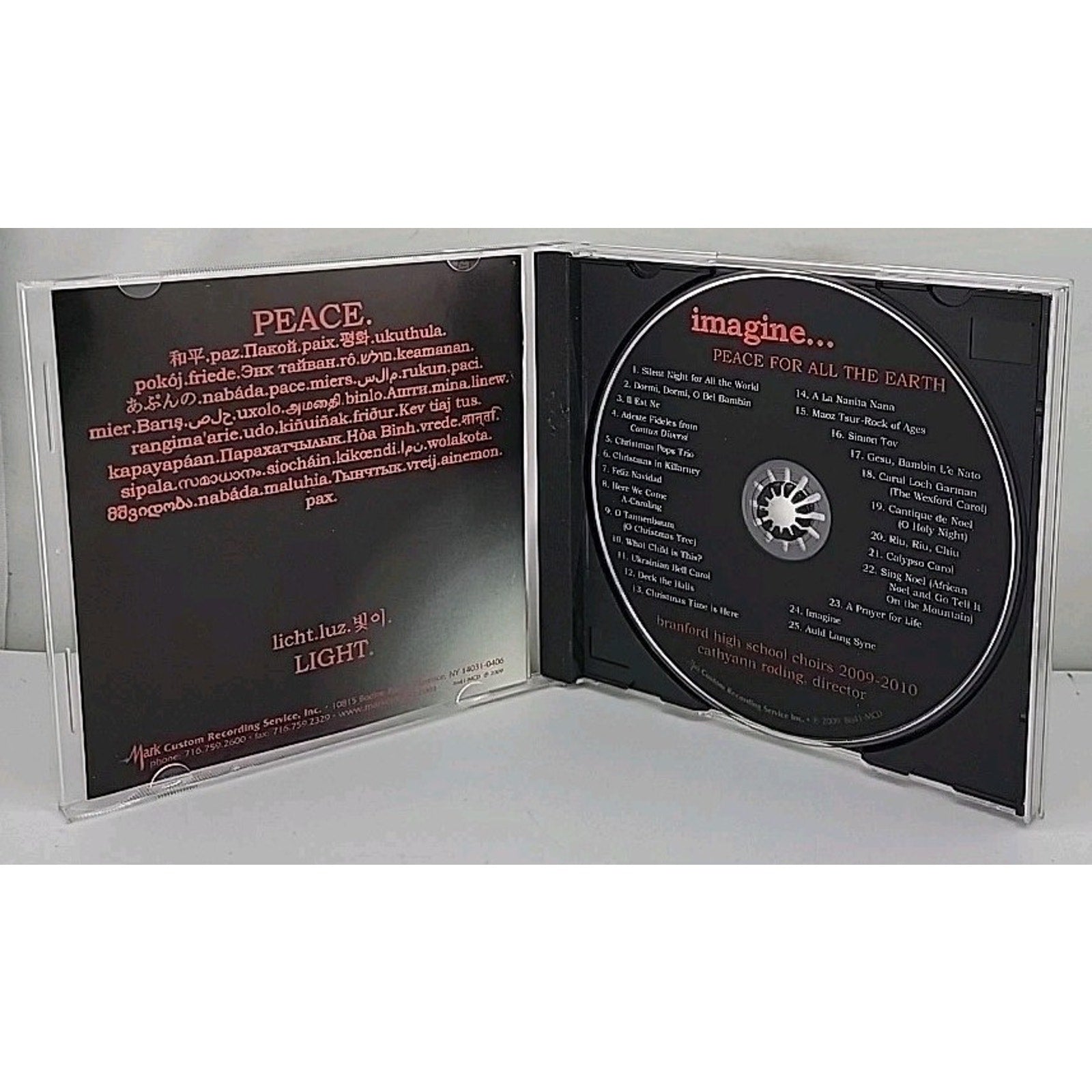 Imagine... Branford High School Choirs 2009-2010 CD 4548