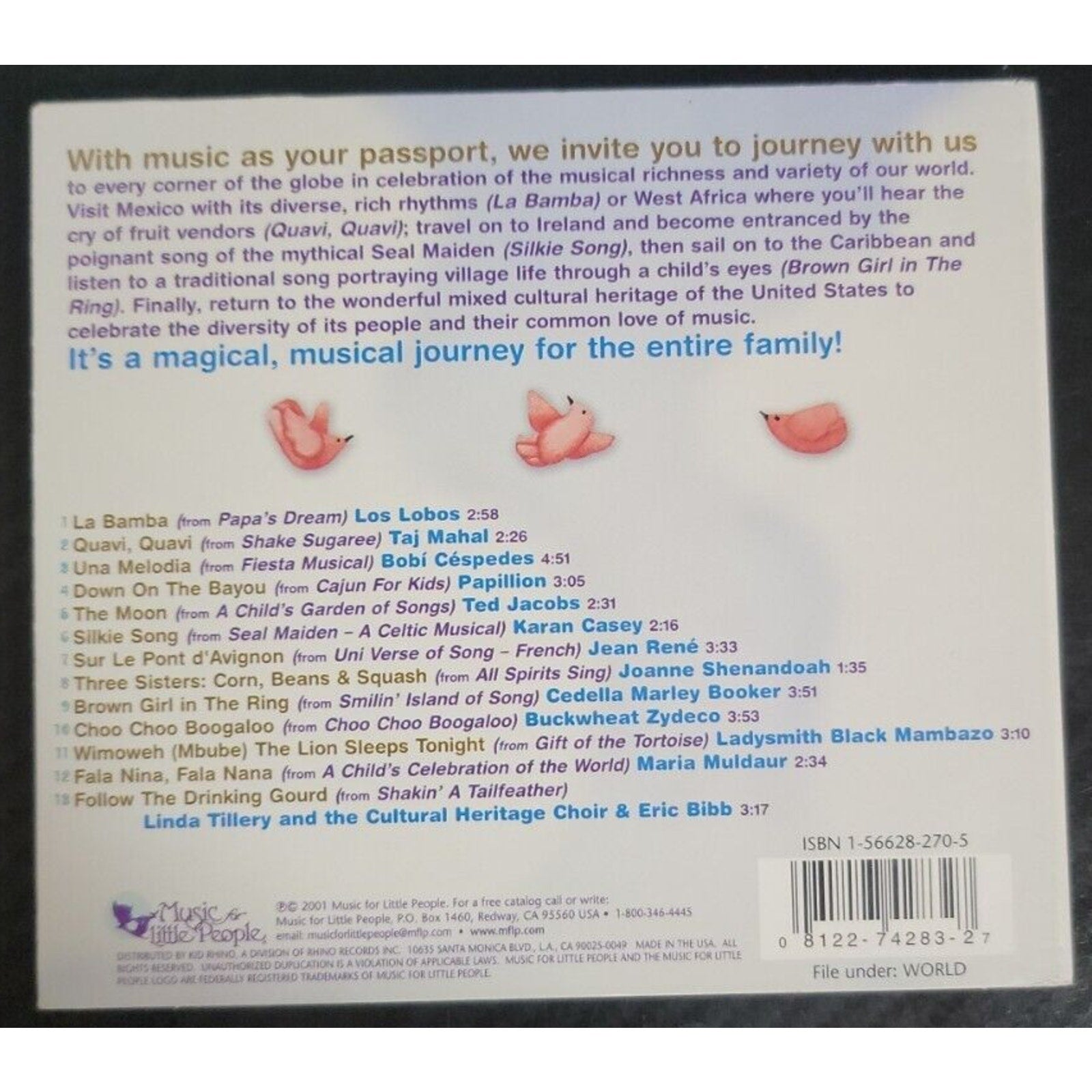 Brown Girl in the Ring: A World Music Collection by Various Artists (CD,...