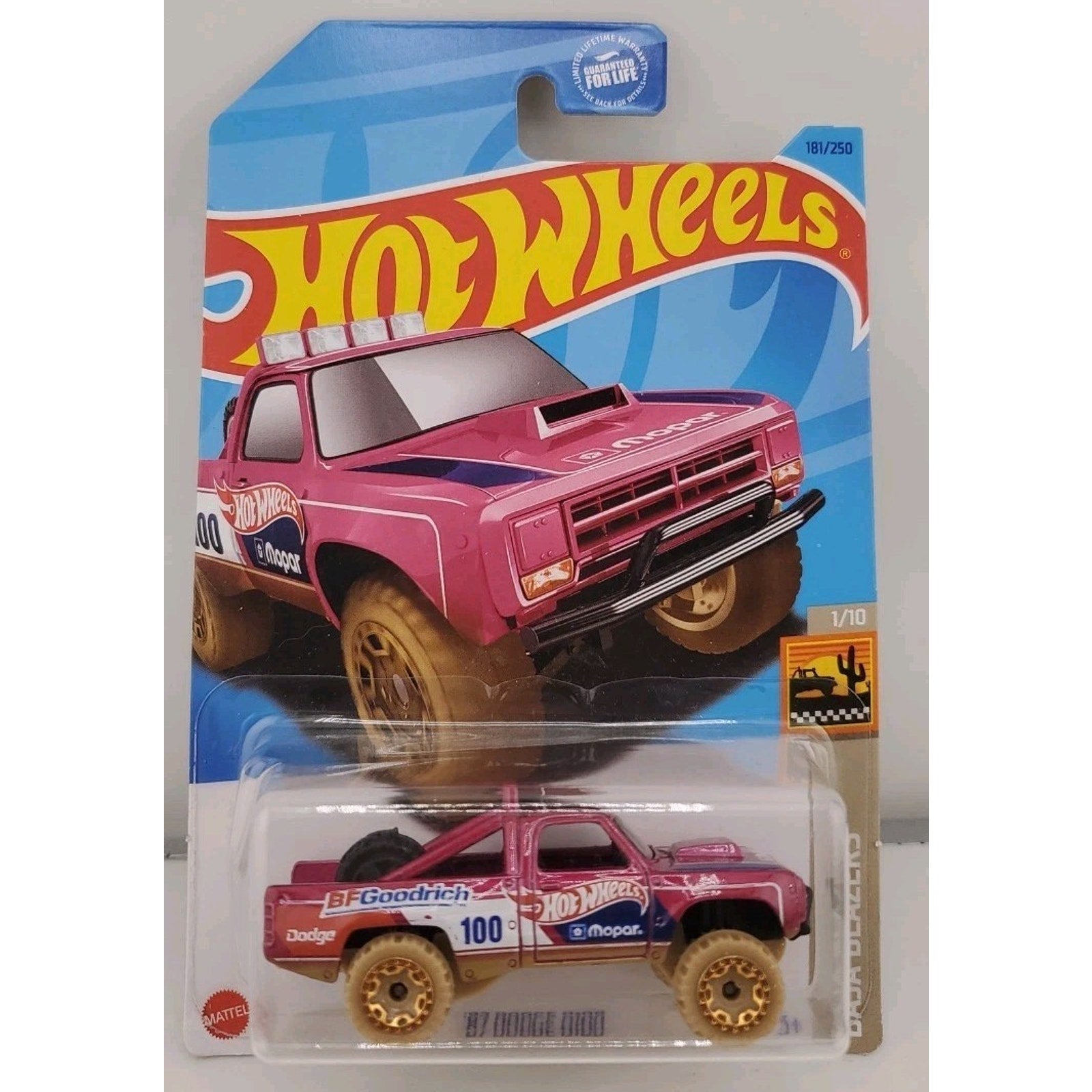 87 Dodge D100 Baja Blazers Hot Wheels