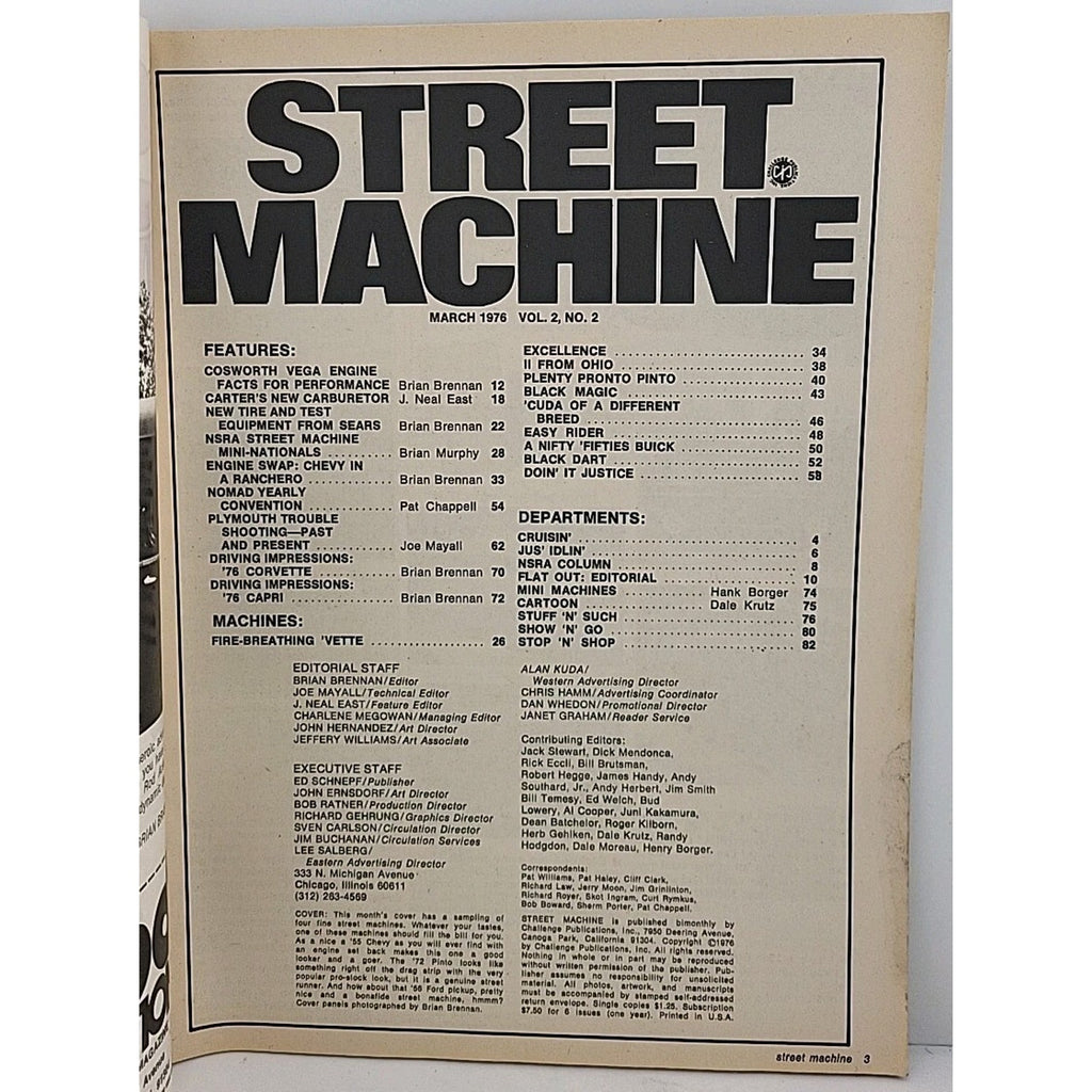 Street Machine Magazine - March 1976 - Vol. 2 No. 2