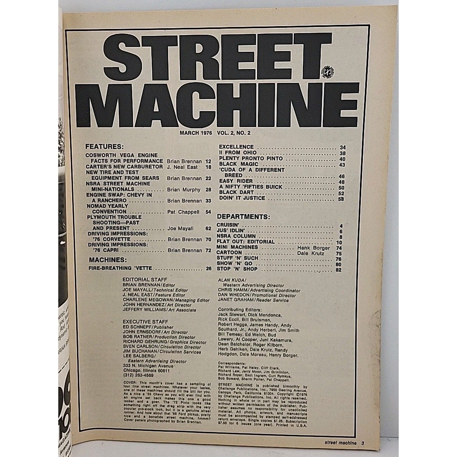 Street Machine Magazine - March 1976 - Vol. 2 No. 2