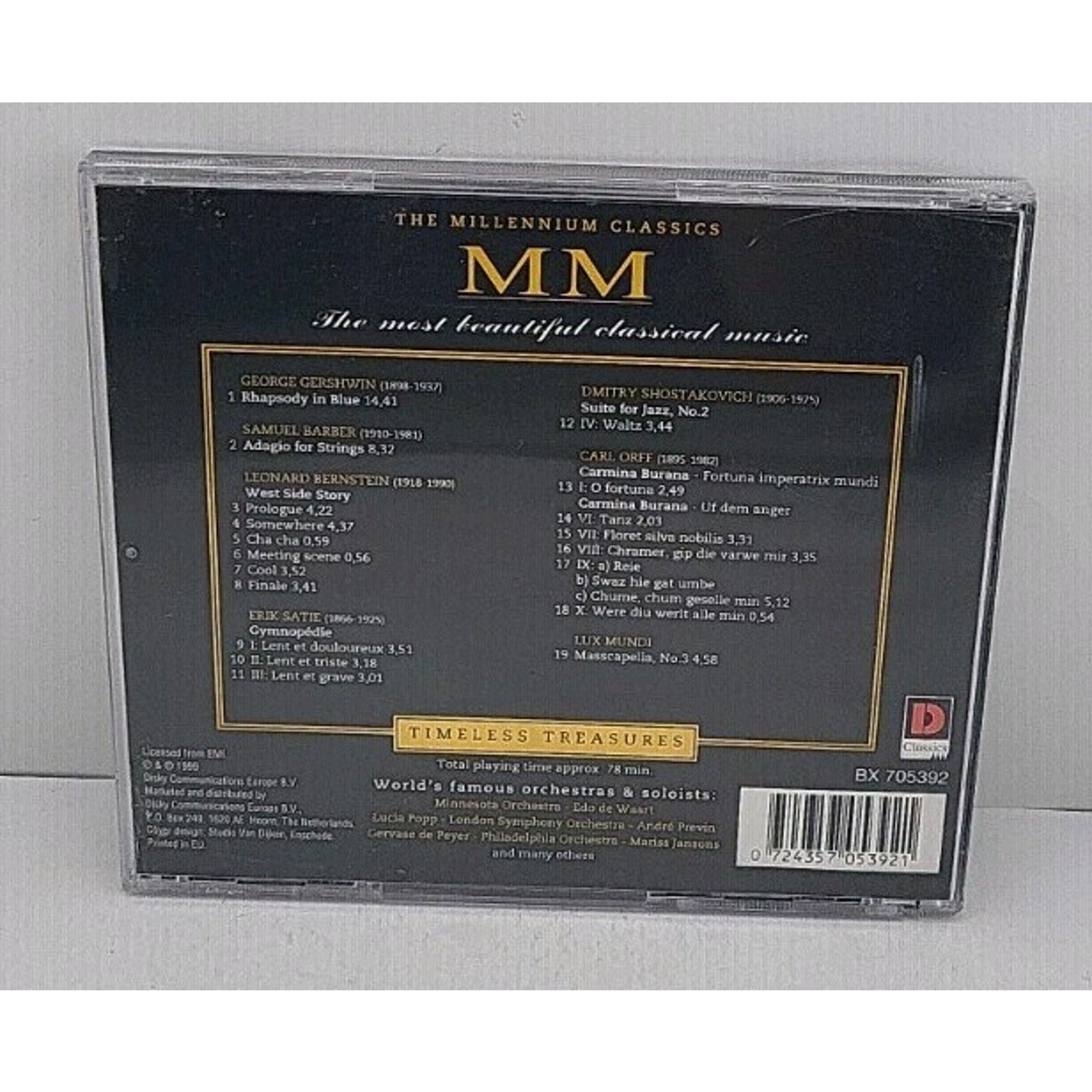 The Millennium Classics - “Timeless Treasures”- (UK IMPORT) #9. S3