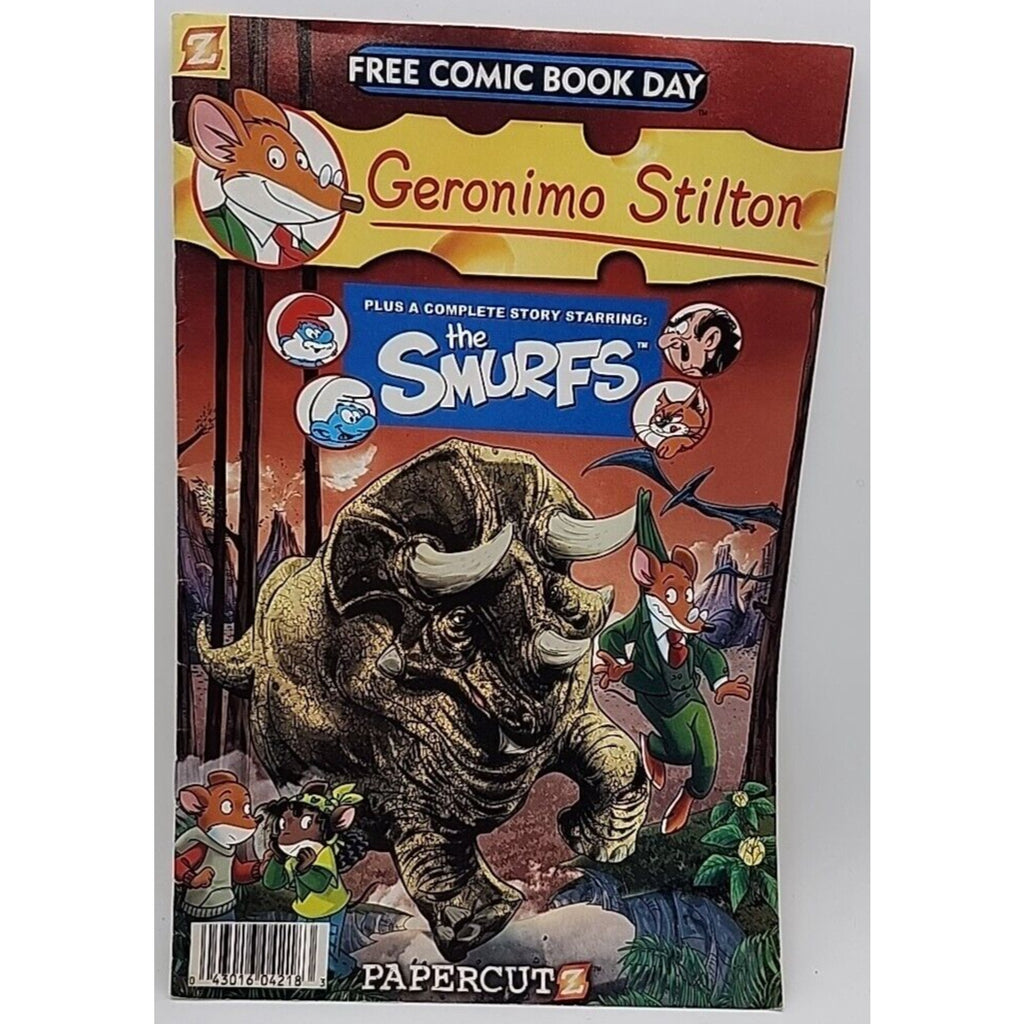 Geronimo Stilton and The Smurfs Free Comic Book Day 2011 Papercutz FCBD