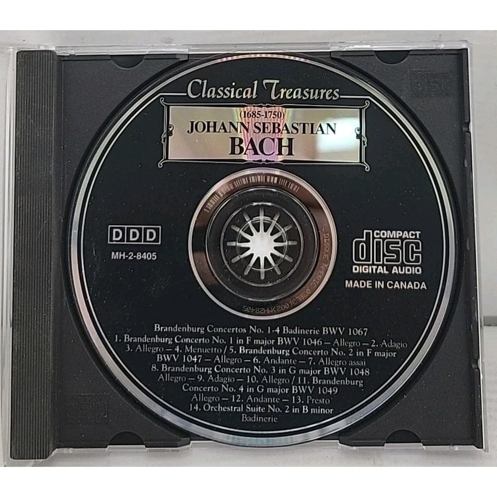 Bach: Brandenburg Concertos 1-4 / Musici di San Marco (CD, 1999, Madacy)