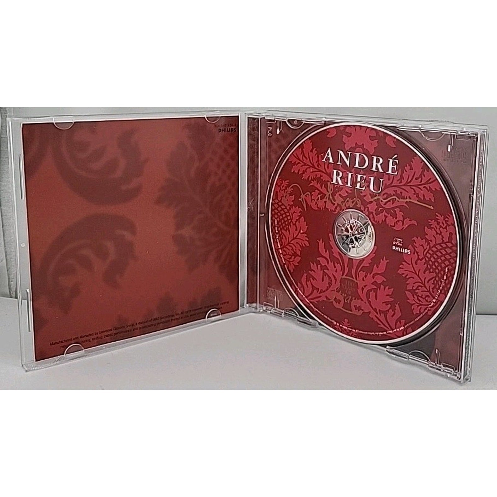 100 Years of Strauss by André Rieu (CD, 2000)