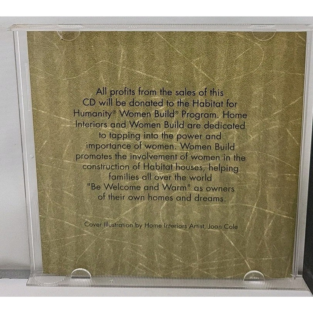 Be Welcome Be Warm (CD, 2004, Home Interiors) Christmas Favorites