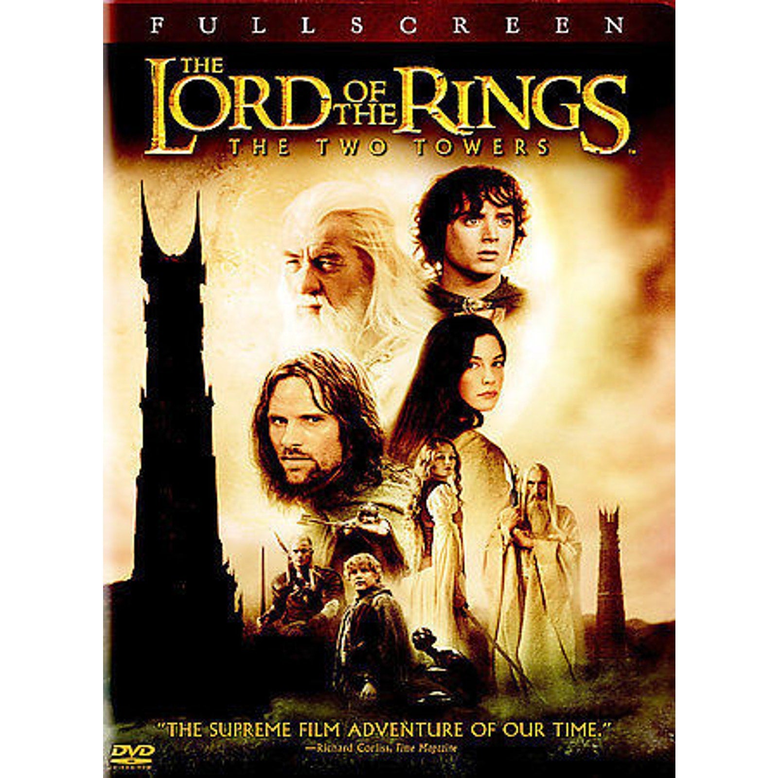 The Lord of the Rings: The Two Towers (DVD, 2003, 2-Disc Set, Full Frame Two Di…