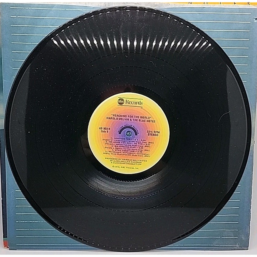 Harold Melvin And The Blue Notes - Reaching For The World - Record LP AB-969