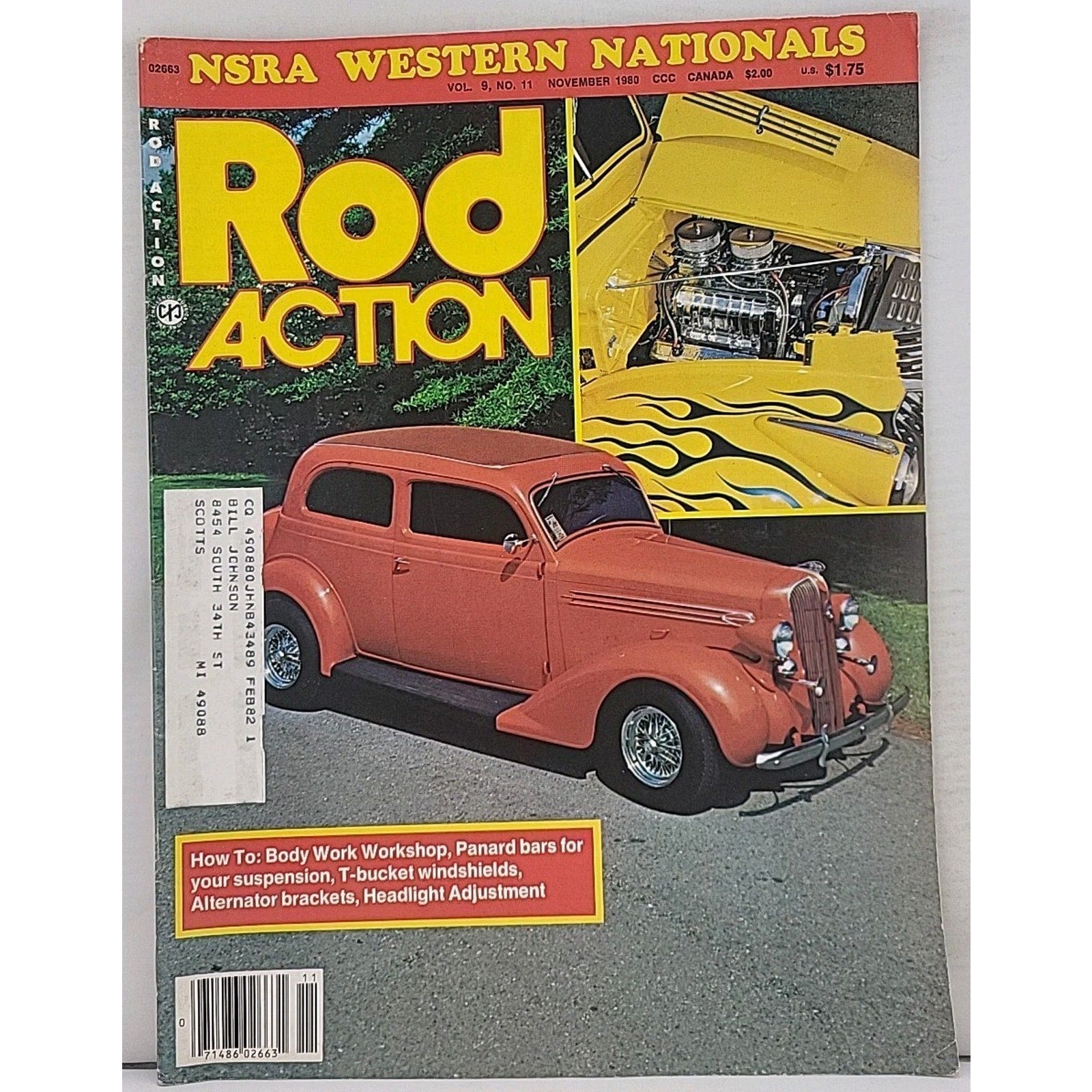 Rod Action Magazine - November 1980 - Vol. 9 No. 11