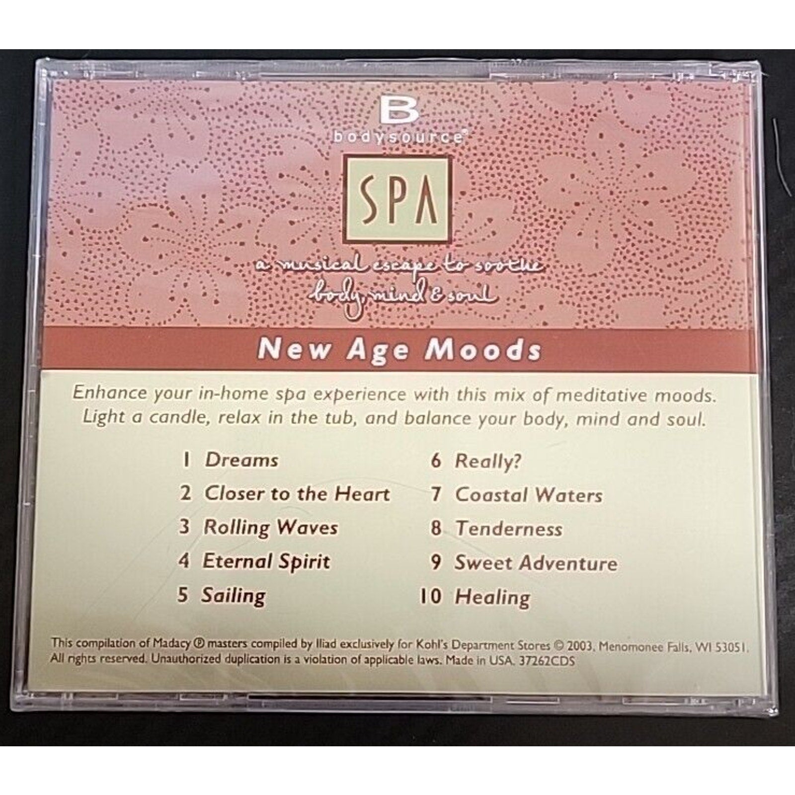 SPA New Age Moods (CD) *Brand New*