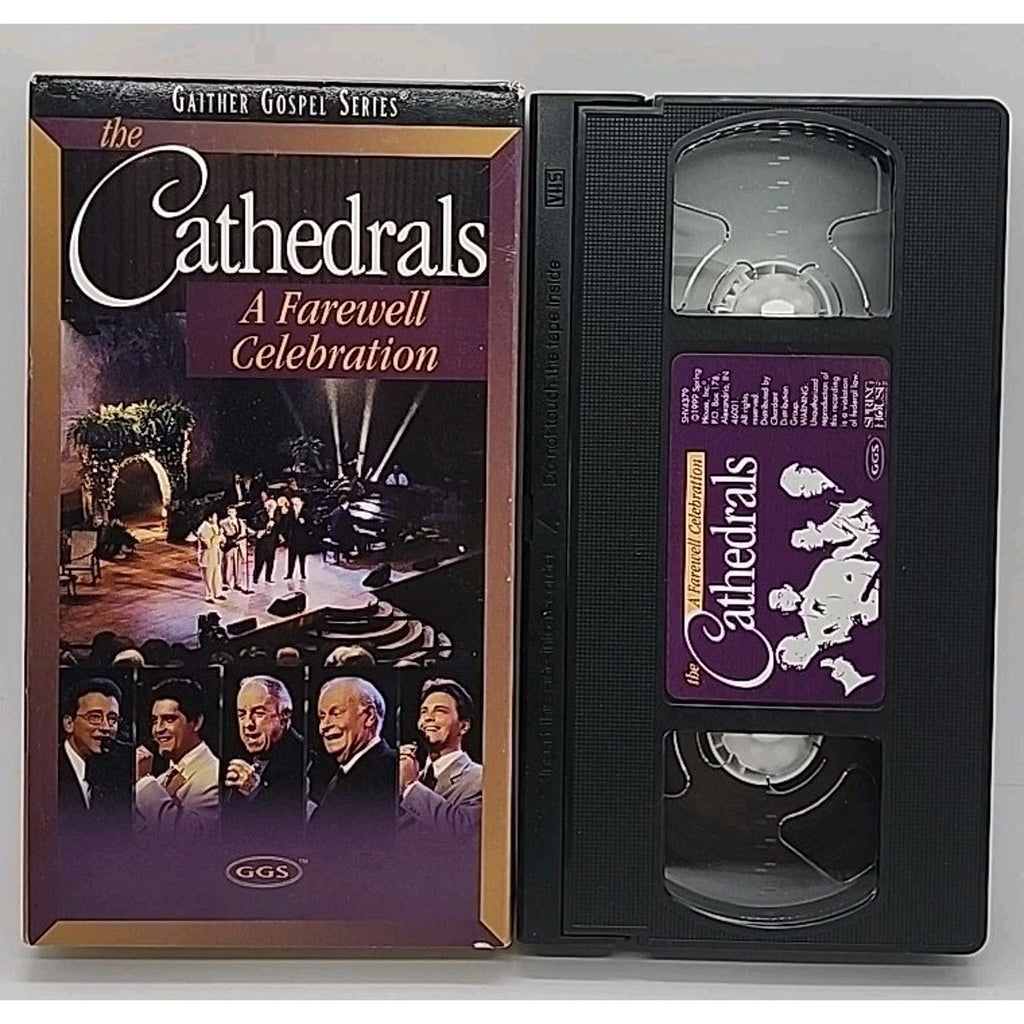 A Farewell Celebration [Video] by The Cathedrals (VHS, Nov-1999, Spring House)
