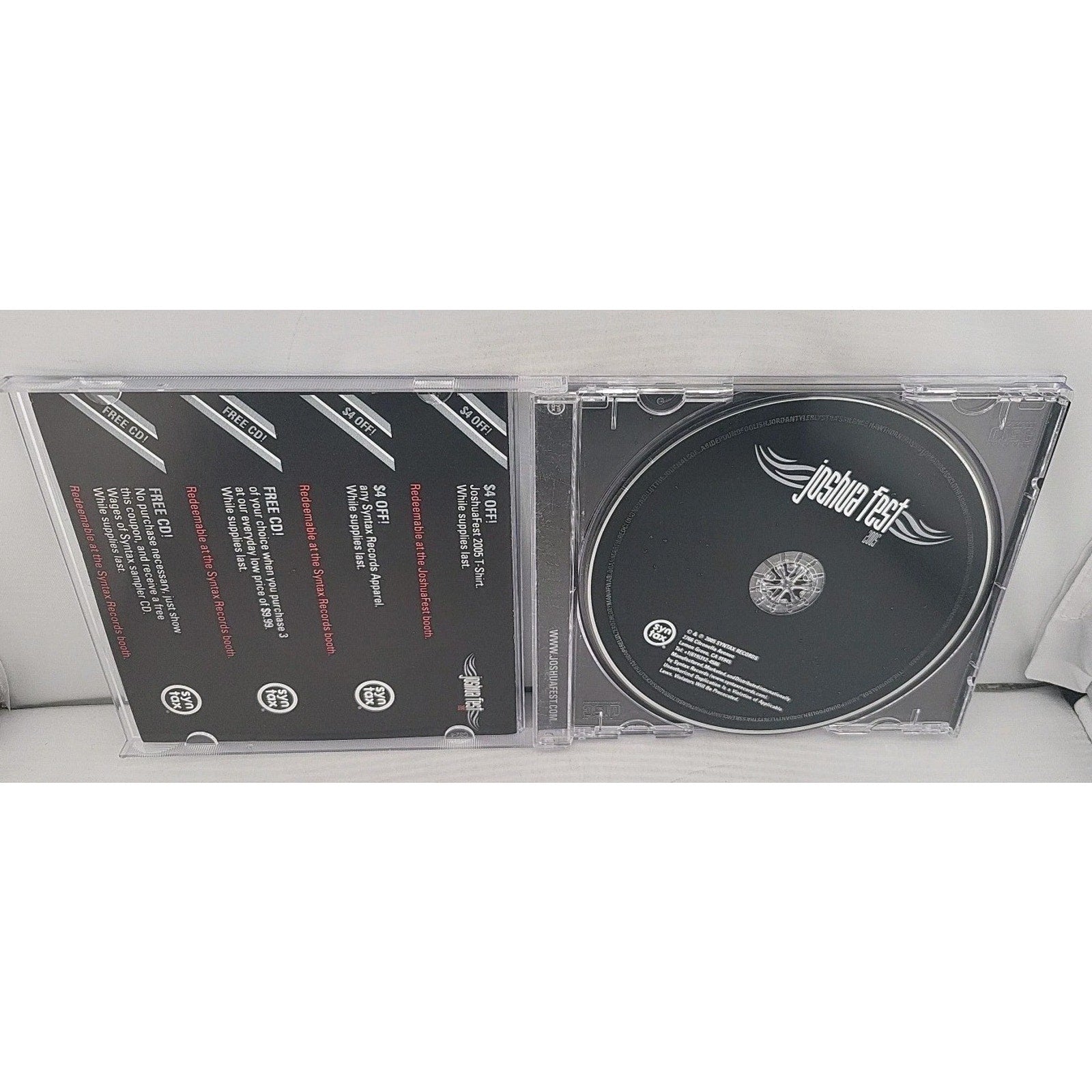 JoshuaFest 2005 by Various Artists (CD, Aug-2005, Syntax Records)