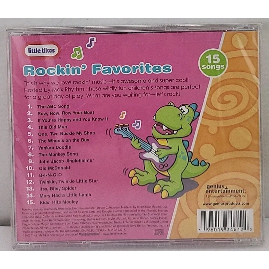 Little Tikes Rockin' Favorites Kids Music CD 15 Songs *Brand New*