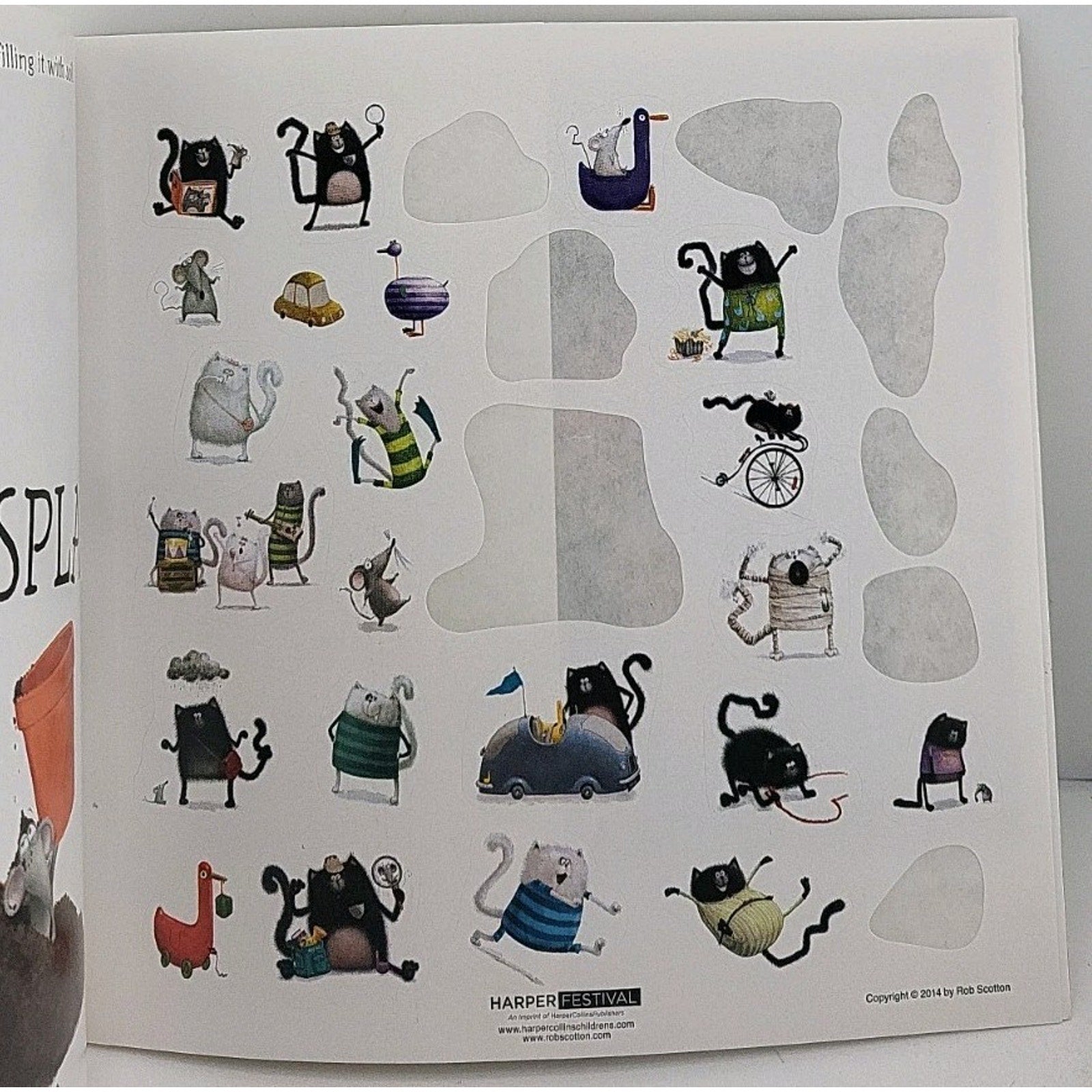 Splat the Cat: Oopsie-Daisy : Includes More Than 30 Stickers! by Rob Scotton...