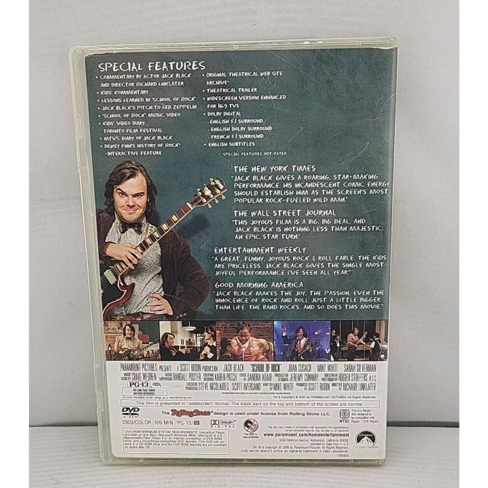 School Of Rock Special Collector's Edition DVD