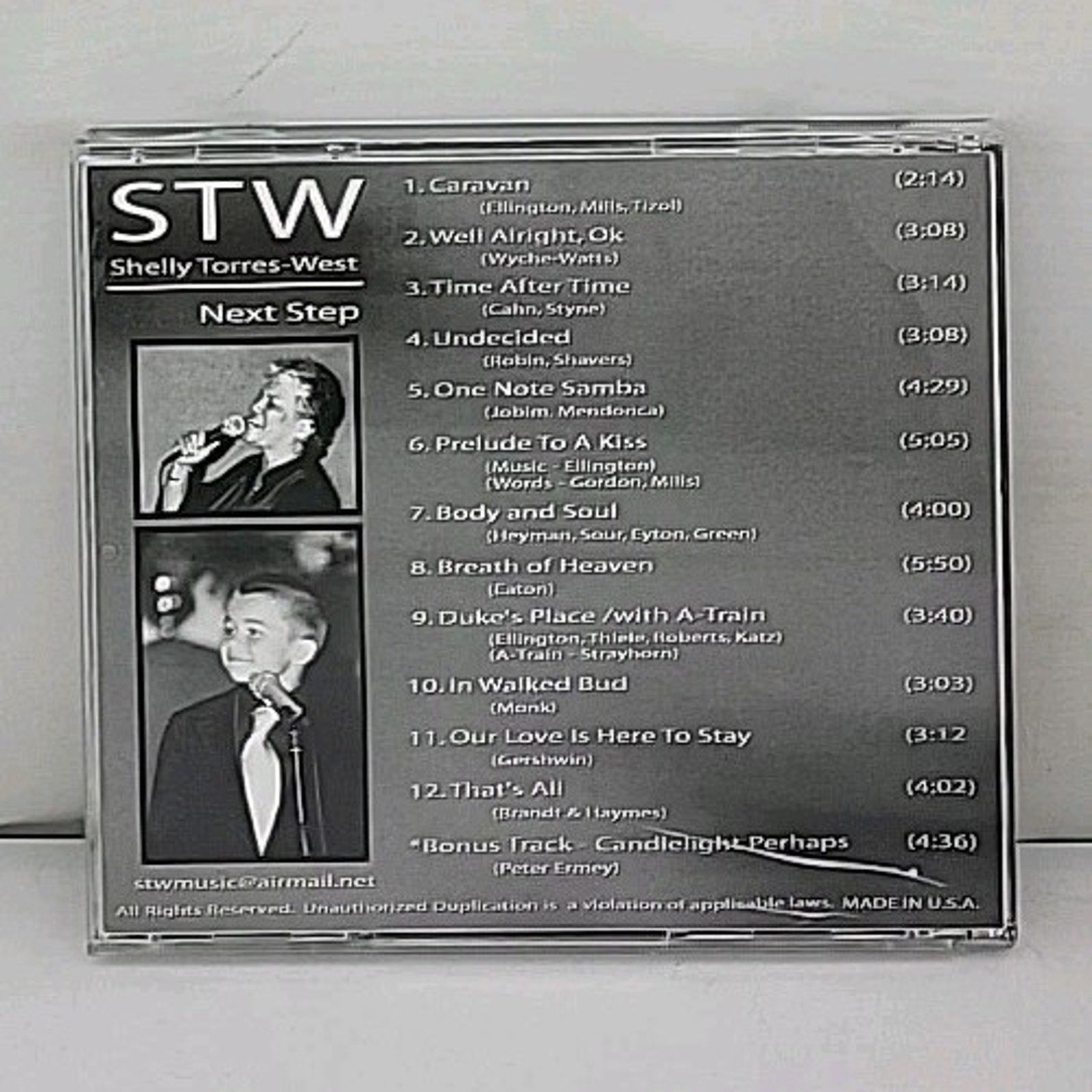 Shelly Torres-West - Next Step CD *Signed*