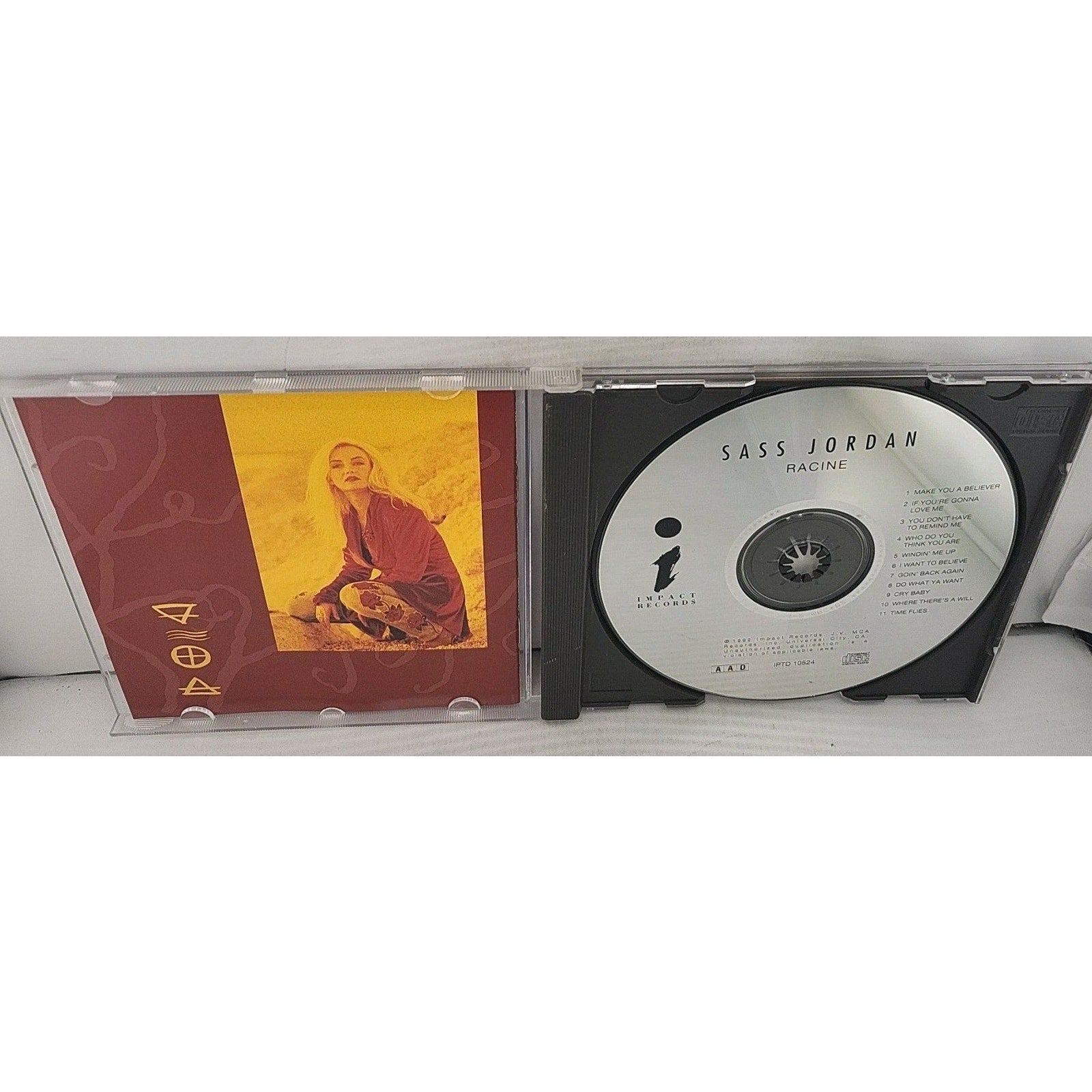 Racine by Jordan, Sass (CD, 1992)