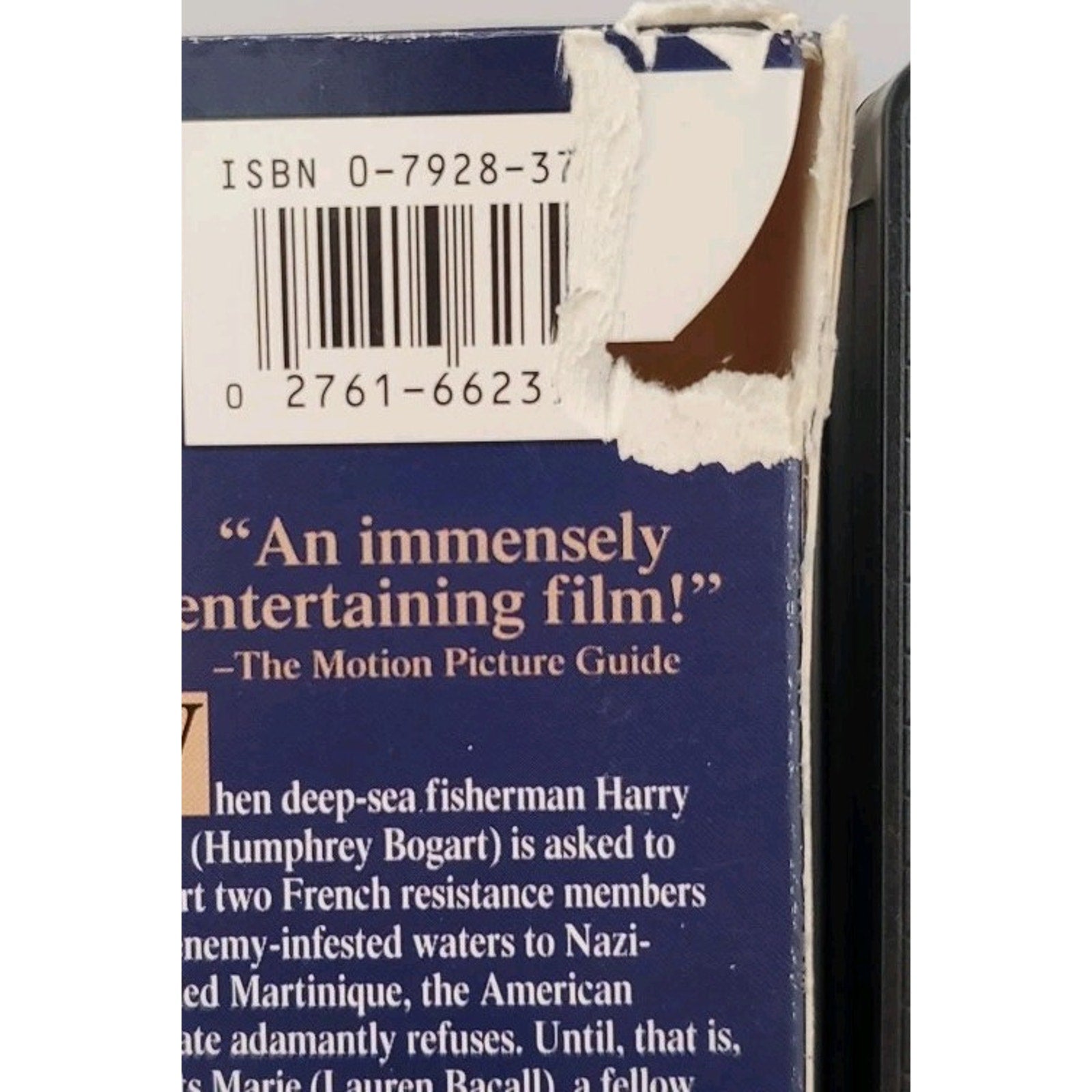 To Have and Have Not (VHS, 2001, Humphrey Bogart Collection)