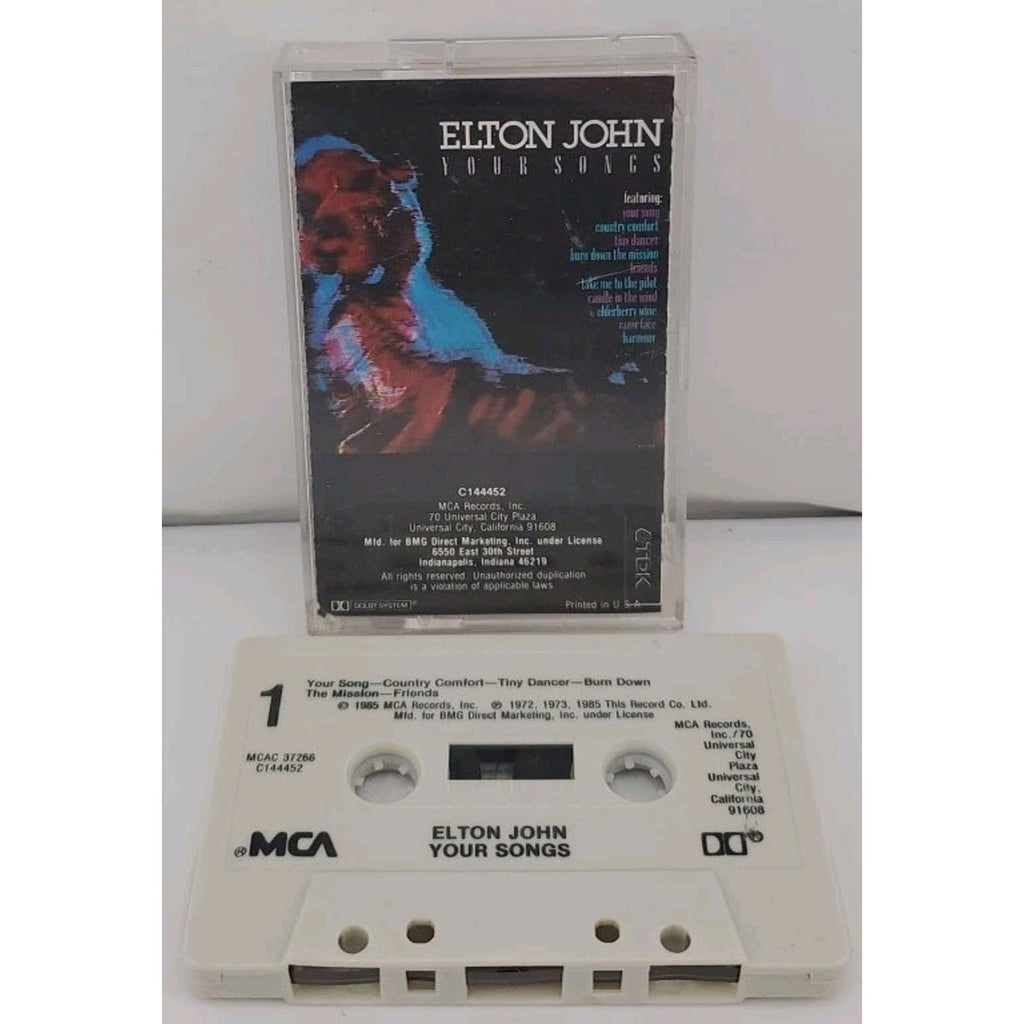 Your Songs by Elton John (Cassette, Feb-1986, MCA)