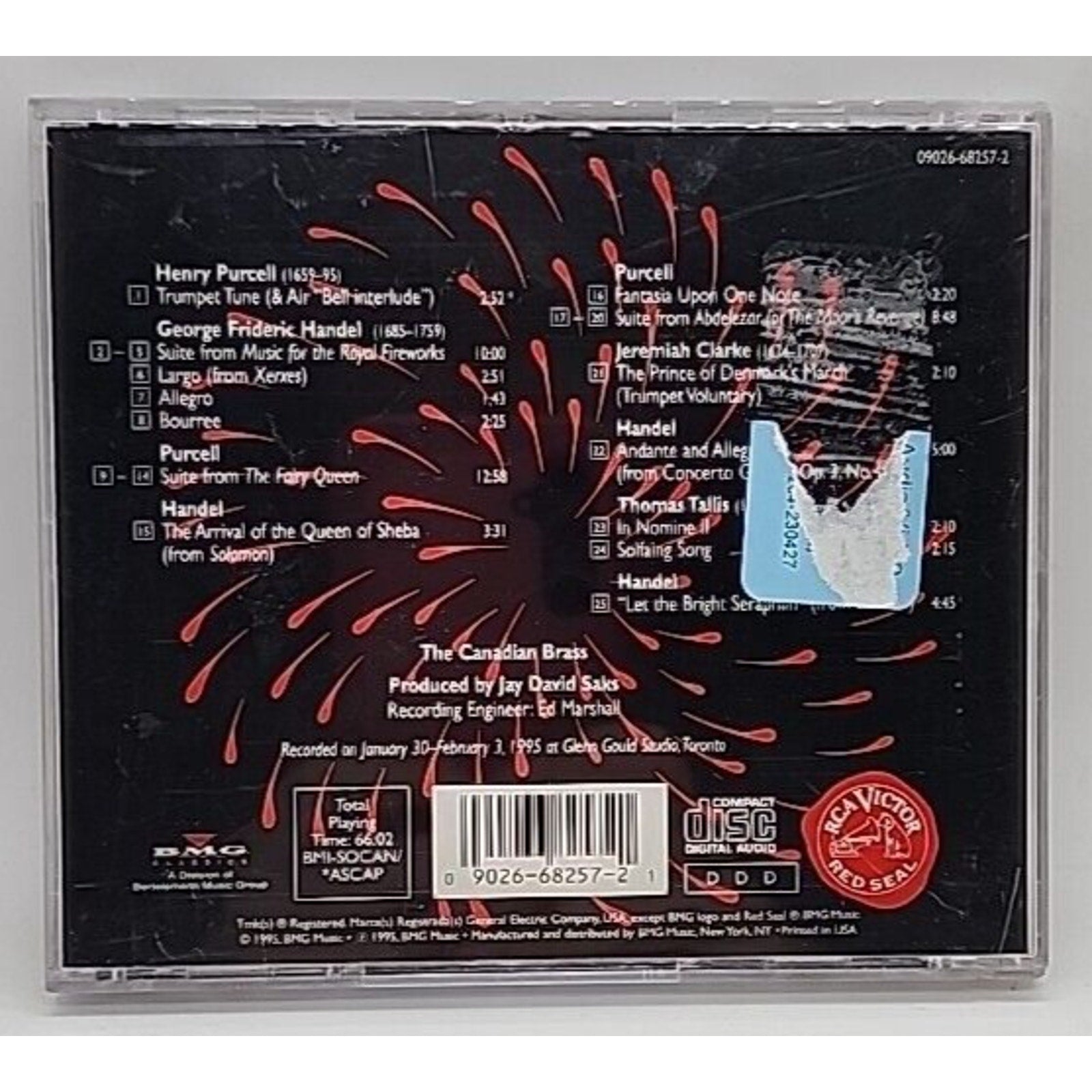 Fireworks! by Canadian Brass (CD, 1995)