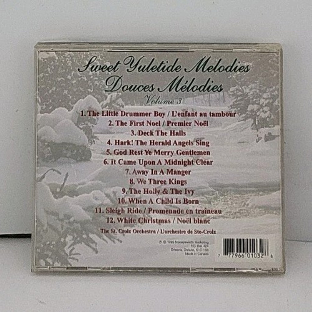 Sweet Yuletide Melodies - Douces Melodies Volume 3 CD