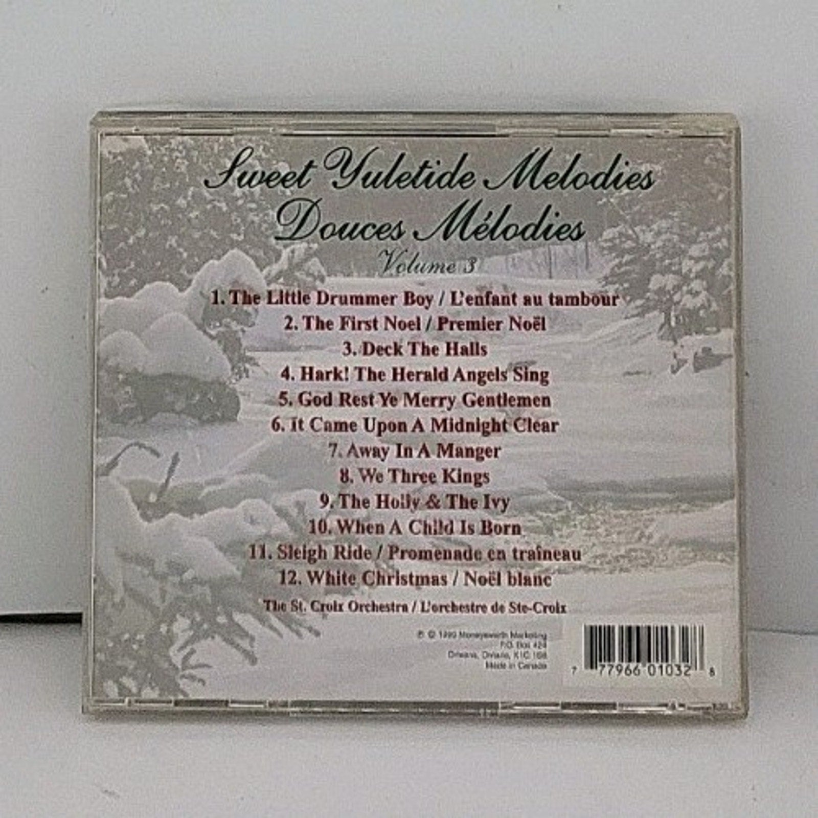 Sweet Yuletide Melodies - Douces Melodies Volume 3 CD